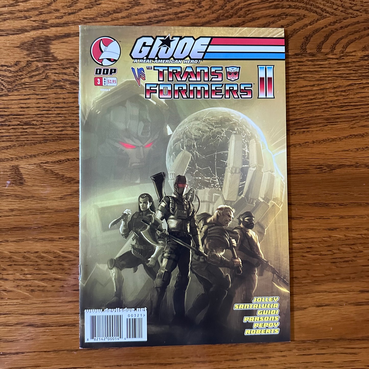 DDP: G.I. Joe vs The Transformers II #1-4 Full Series