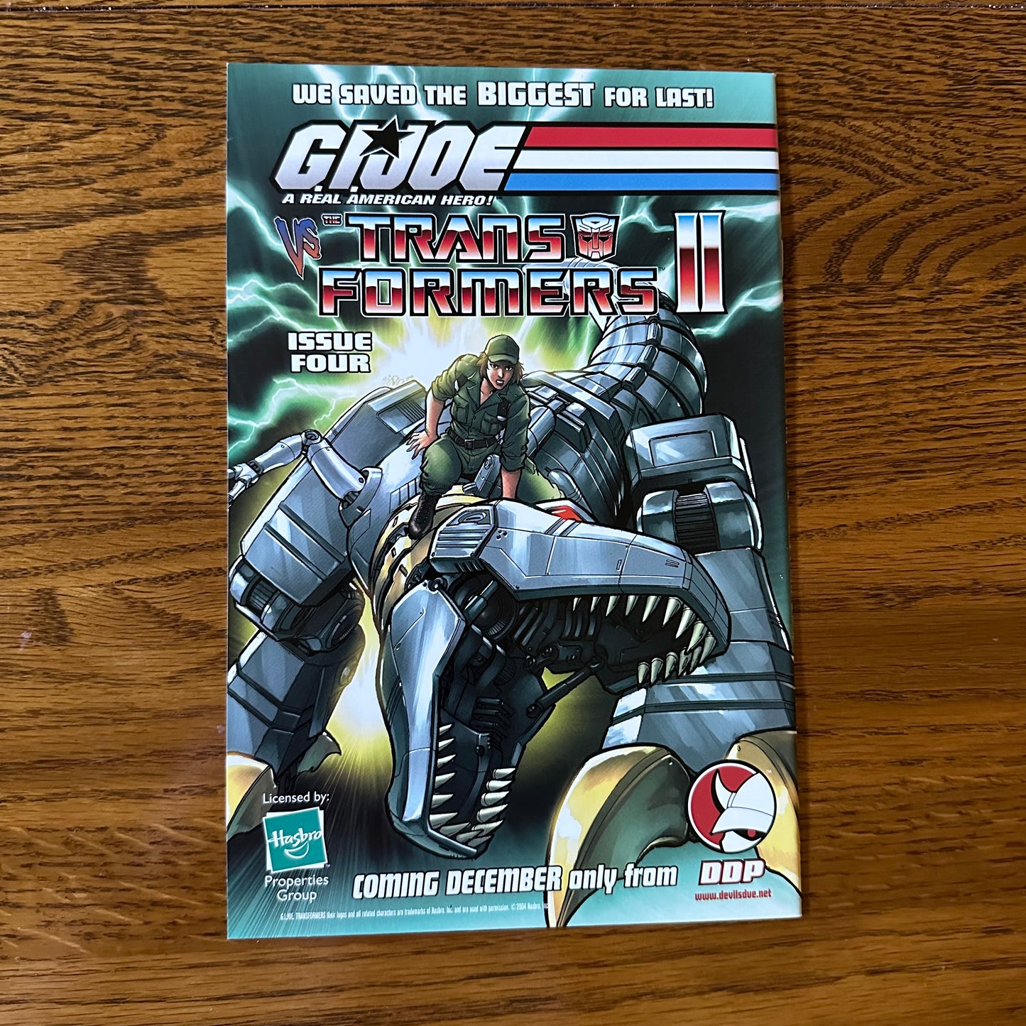 DDP: G.I. Joe vs The Transformers II #1-4 Full Series