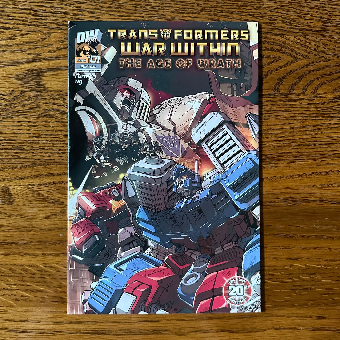 DW: Transformers: War Within: The Age of Wrath #1-3 Full Series