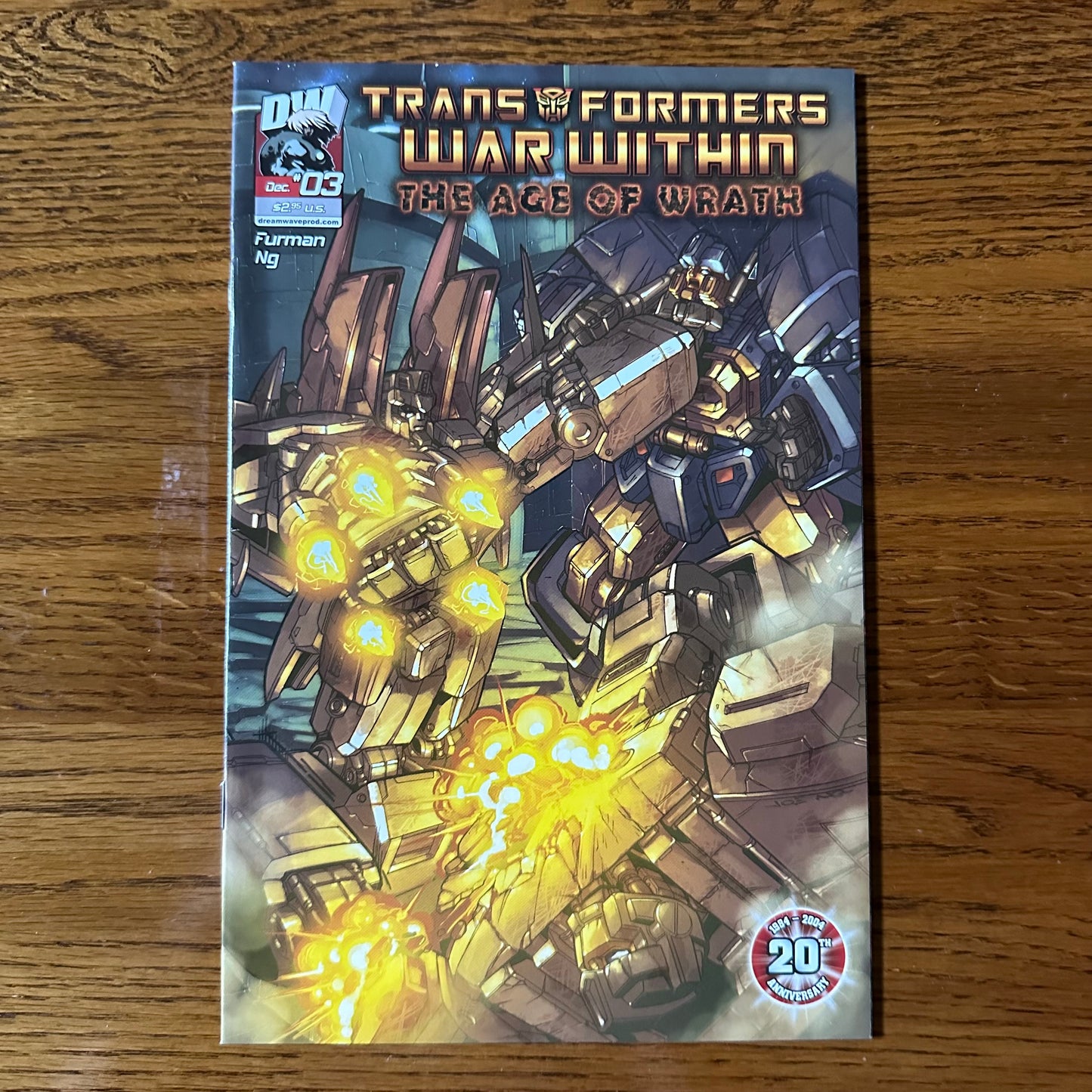 DW: Transformers: War Within: The Age of Wrath #1-3 Full Series