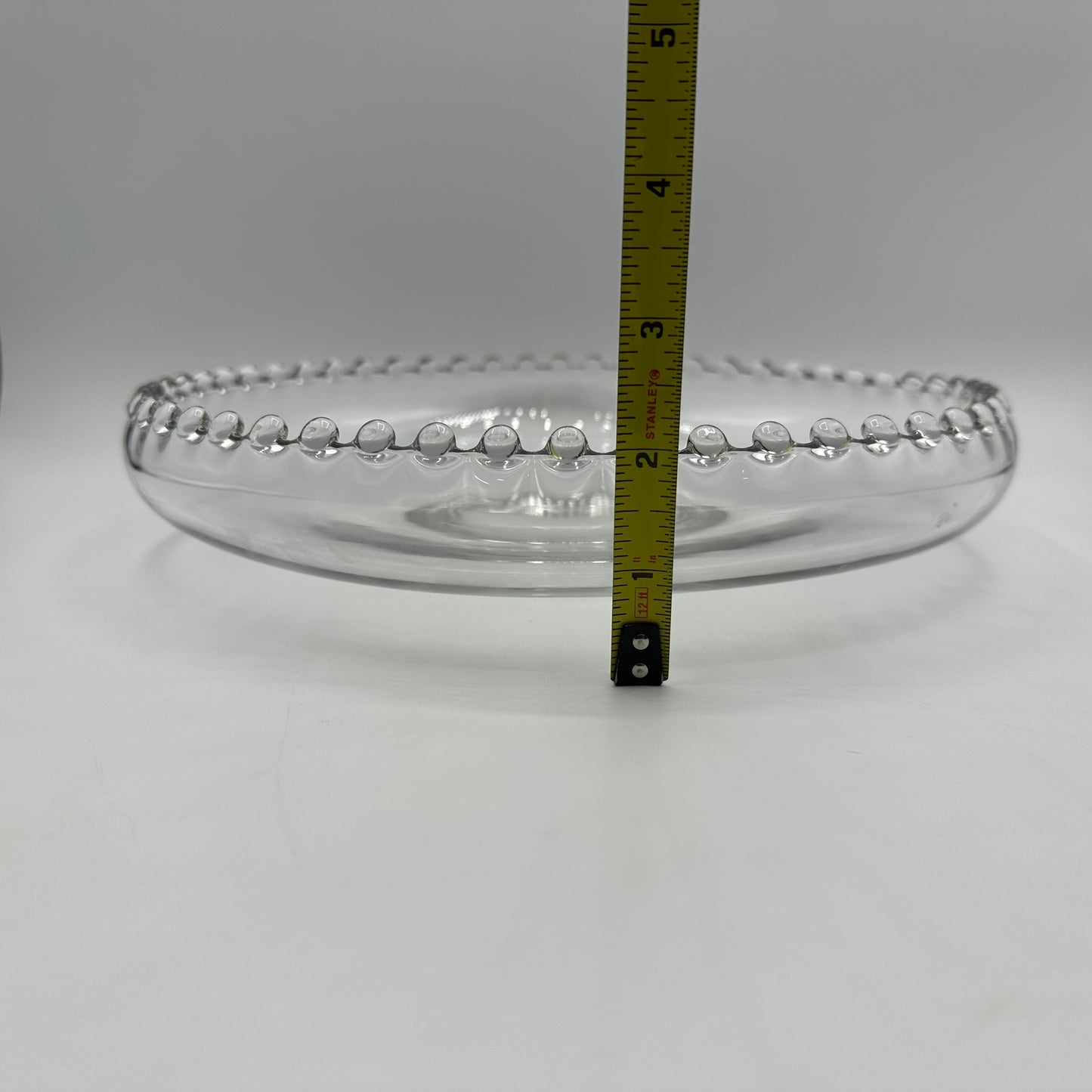 Imperial Candlewick Float Bowl 11" With a Candlewick Handled Bowl