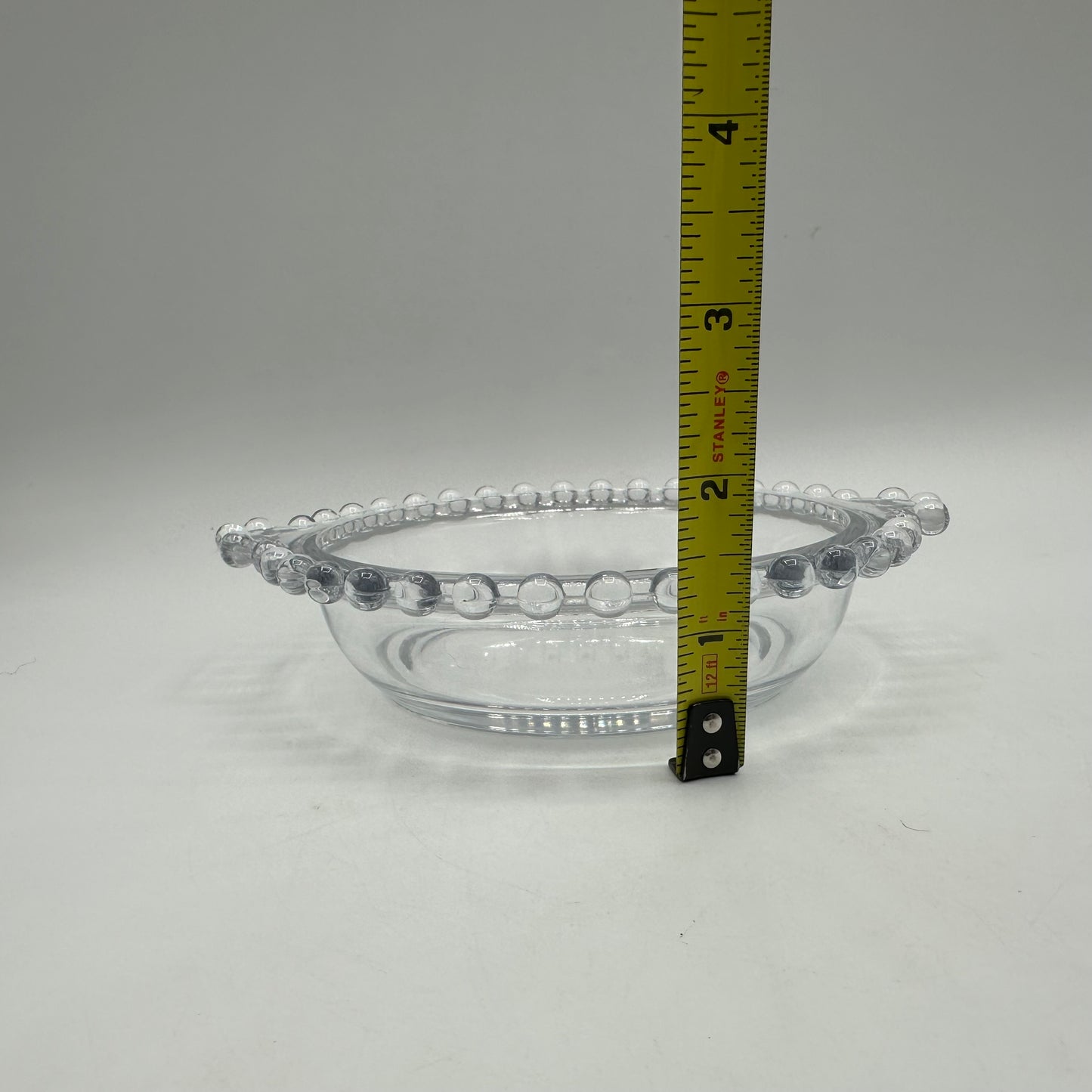 Imperial Candlewick Float Bowl 11" With a Candlewick Handled Bowl