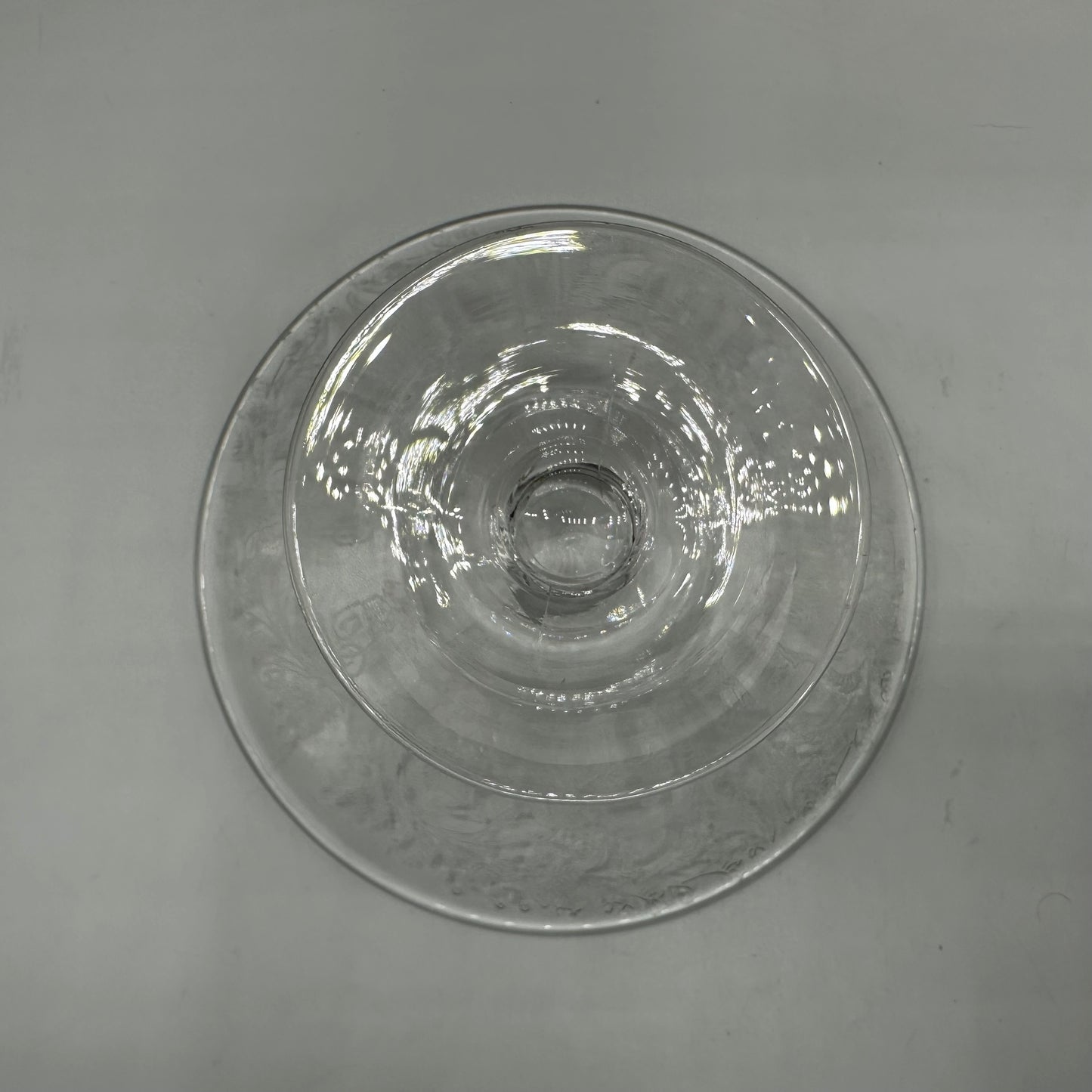 New Martinsville Florentine Matching Compote & Platter