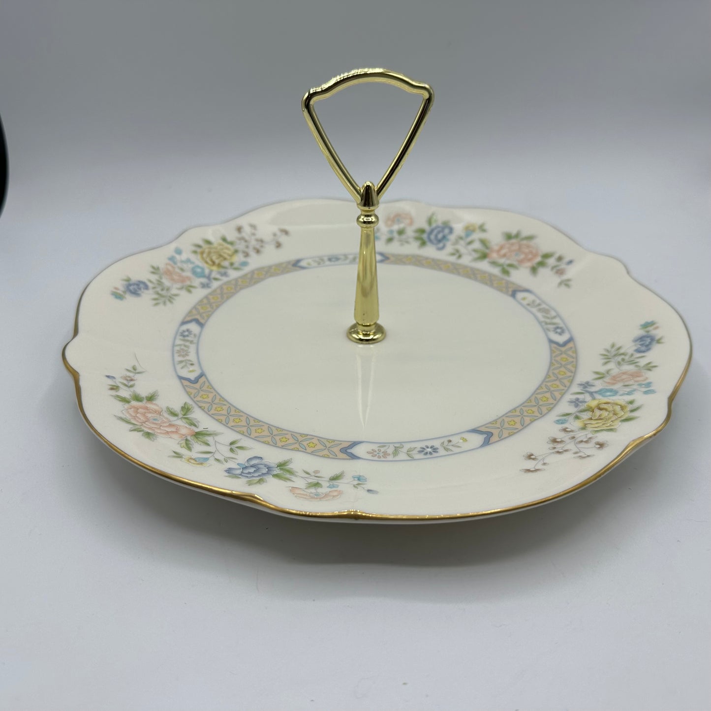 Gorham Tidbit Tray "Cherrywood"