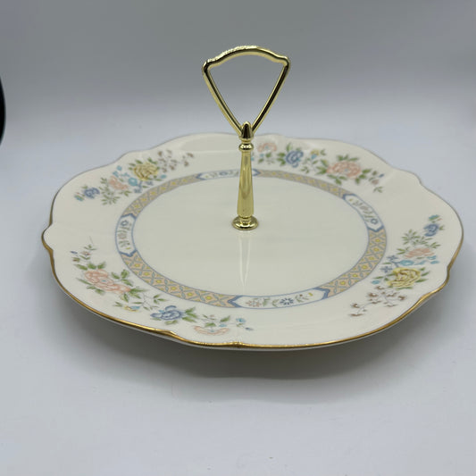 Gorham Tidbit Tray "Cherrywood"