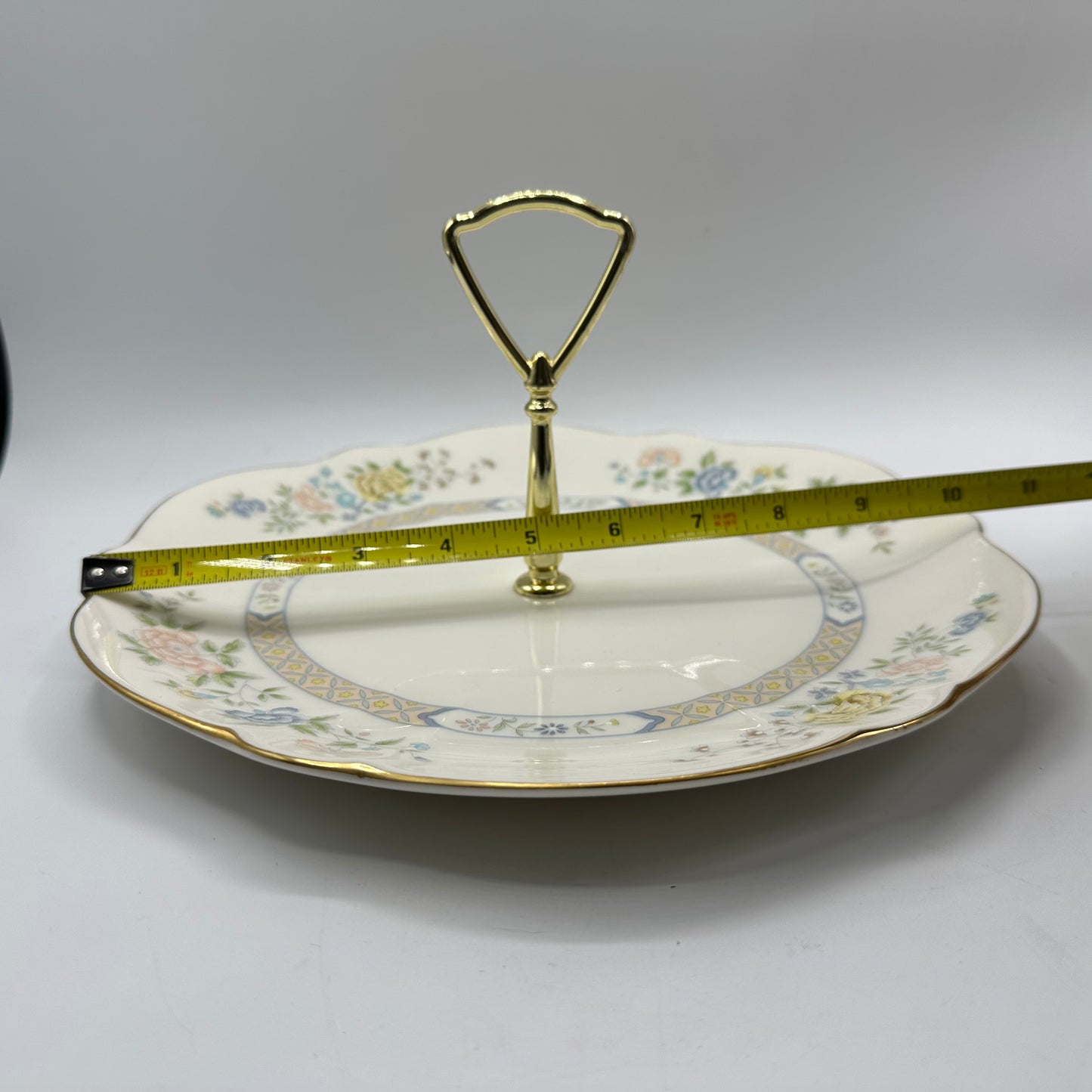 Gorham Tidbit Tray "Cherrywood"