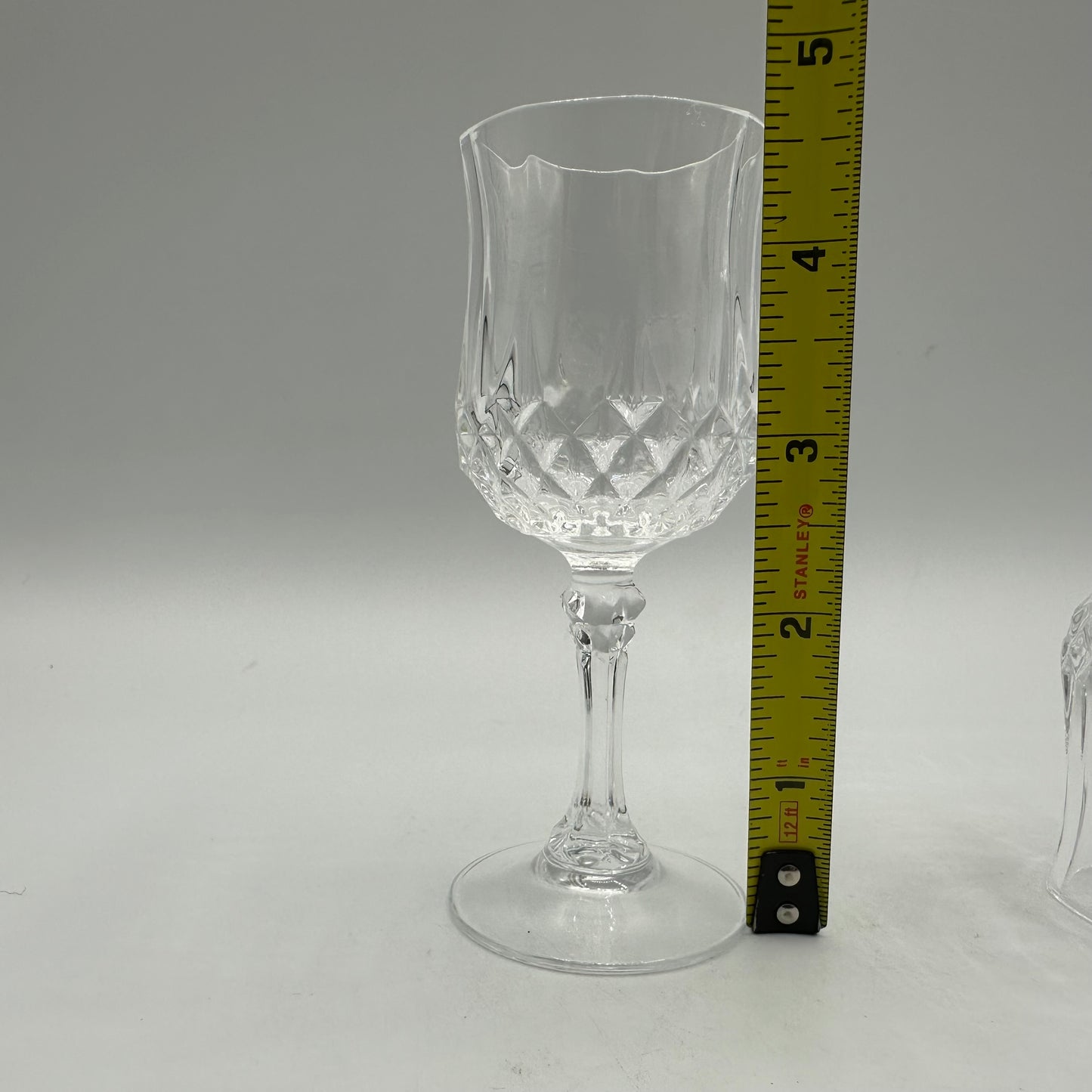 Longchamp 2 oz. Cristal D'Arques Cordial Lead Crystal France, Set of 4