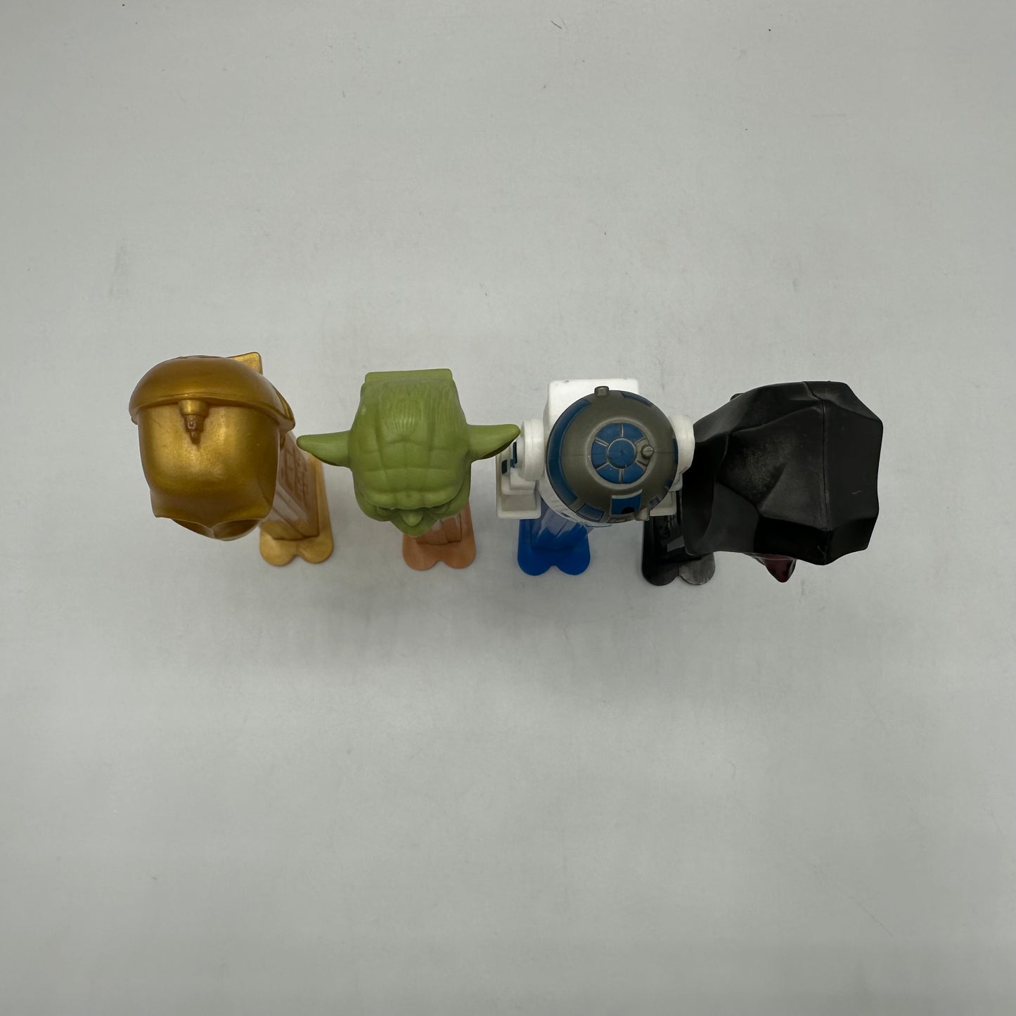 Star Wars C-3PO, Yoda, R2D2 & Darth Maul Pez Dispenser Lot