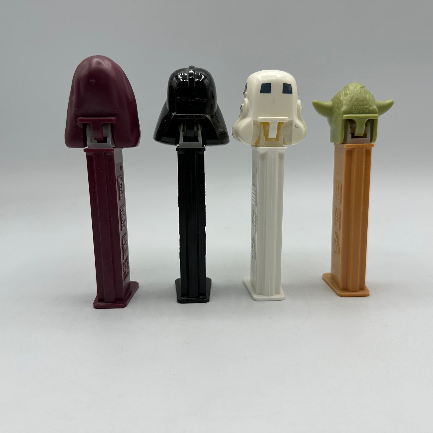 Star Wars Darth Vader, Stormtrooper, Emp. Palpatine & Yoda Pez Dispenser Lot