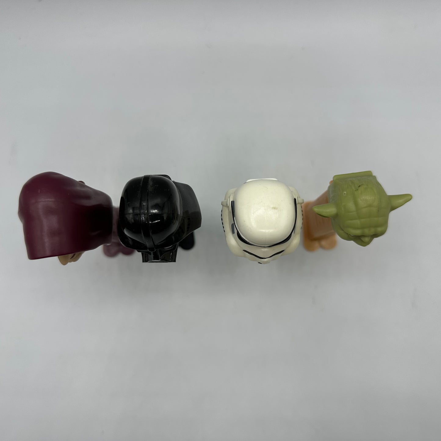 Star Wars Darth Vader, Stormtrooper, Emp. Palpatine & Yoda Pez Dispenser Lot
