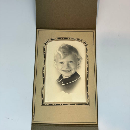 Young Toddler Studio Portrait, 1940s/1950s
