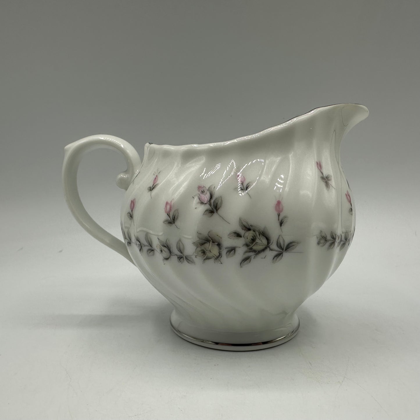 Style House Picardy Platinum Sugar Bowl and Creamer