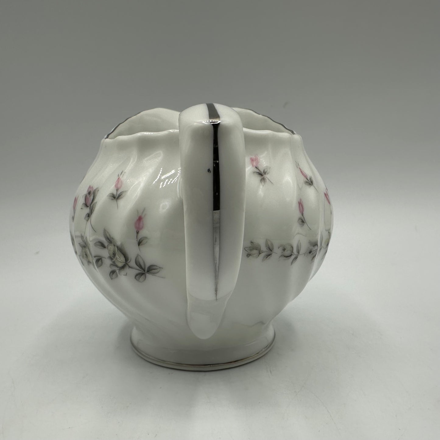 Style House Picardy Platinum Sugar Bowl and Creamer