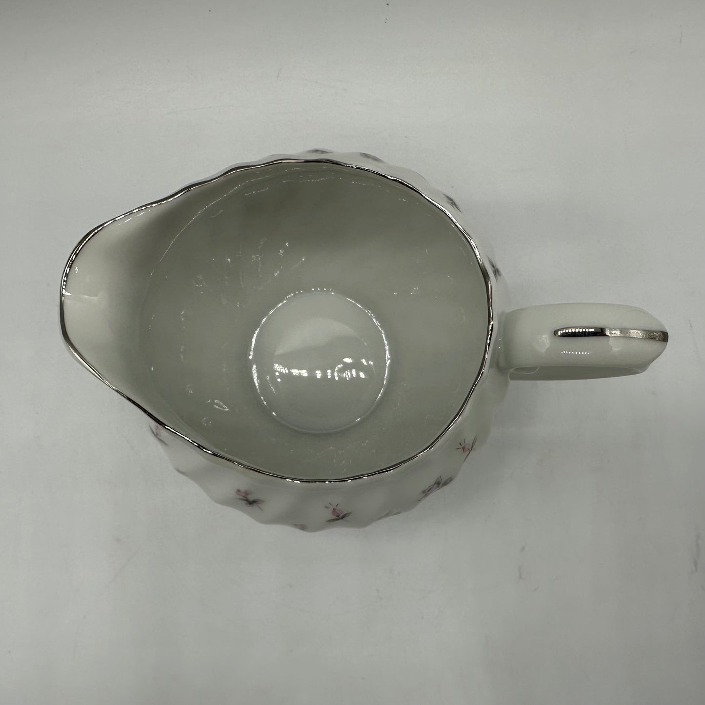 Style House Picardy Platinum Sugar Bowl and Creamer
