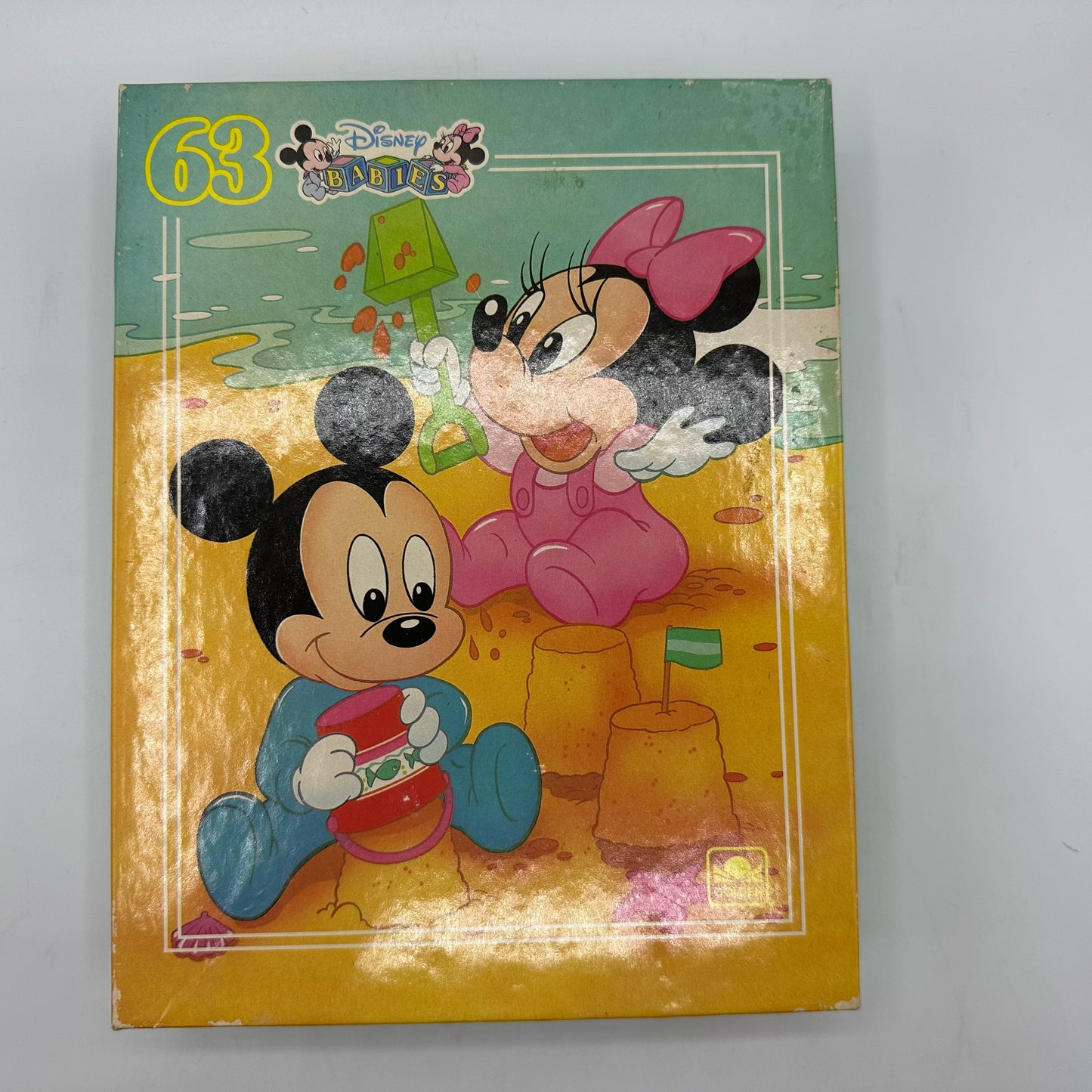 Golden Disney Babies 63 Piece Puzzle- Baby Mickey and Minnie