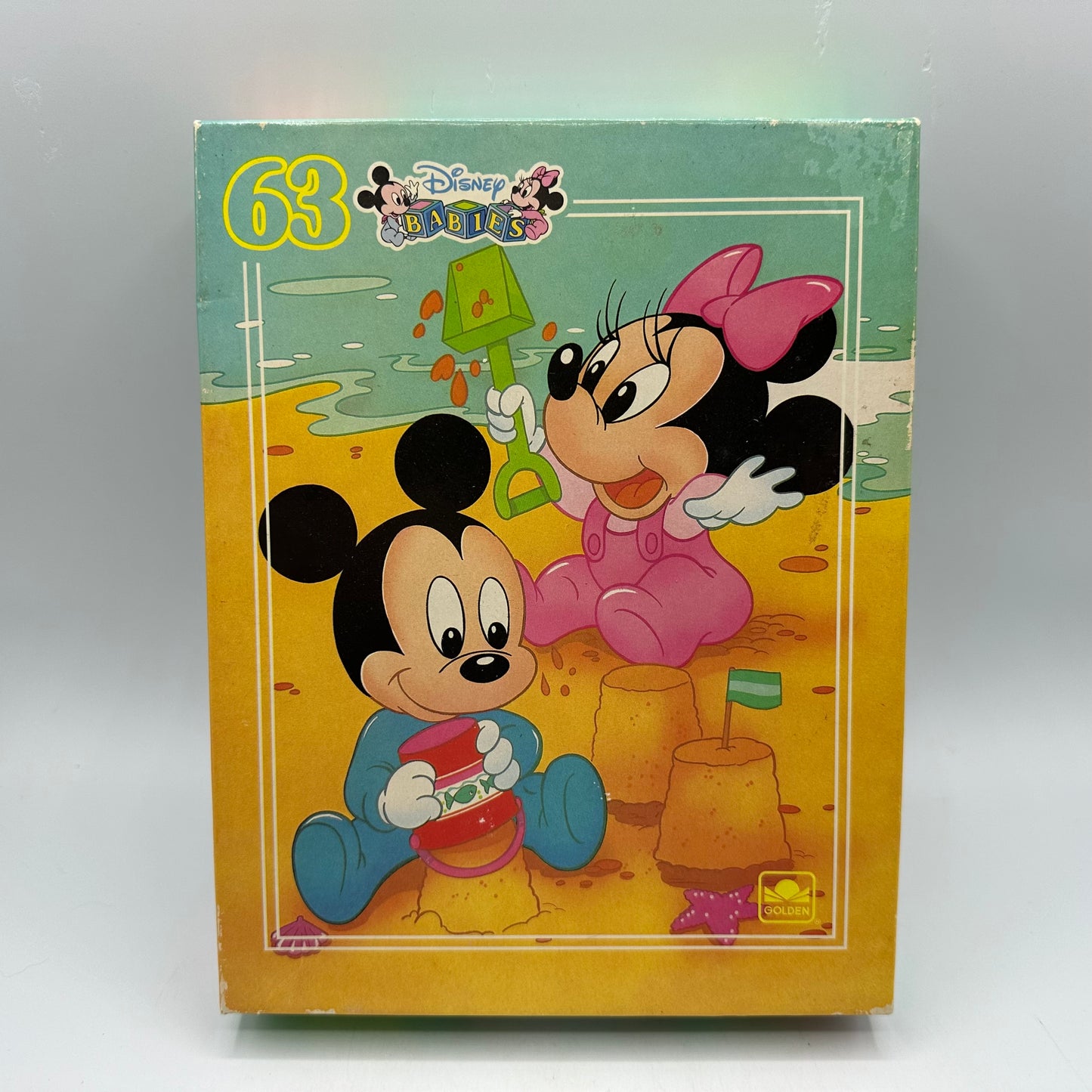 Golden Disney Babies 63 Piece Puzzle- Baby Mickey and Minnie