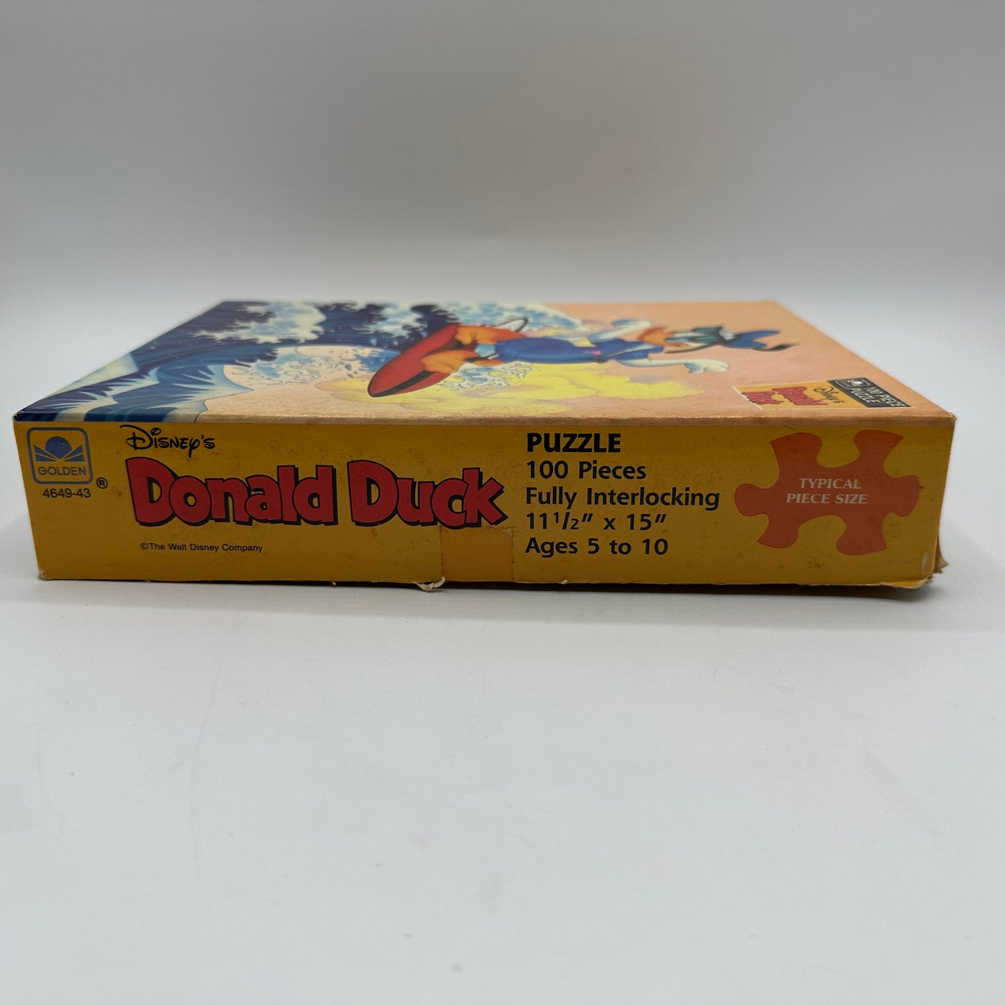 Donald Duck Golden 100 Piece Puzzle