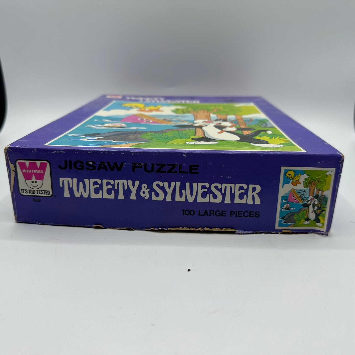 Tweety and Sylvester 100 Piece Puzzle Whitman