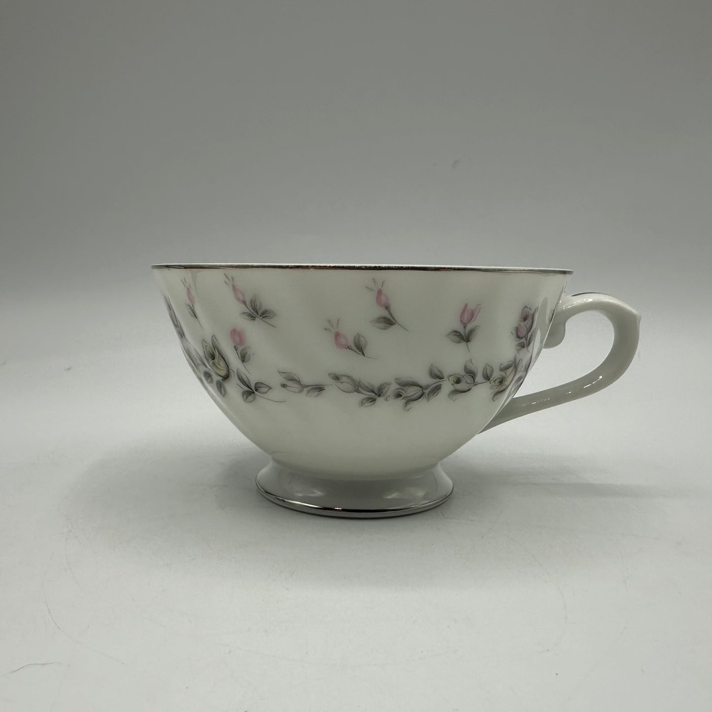 Style House Picardy Platinum Cup and Saucer