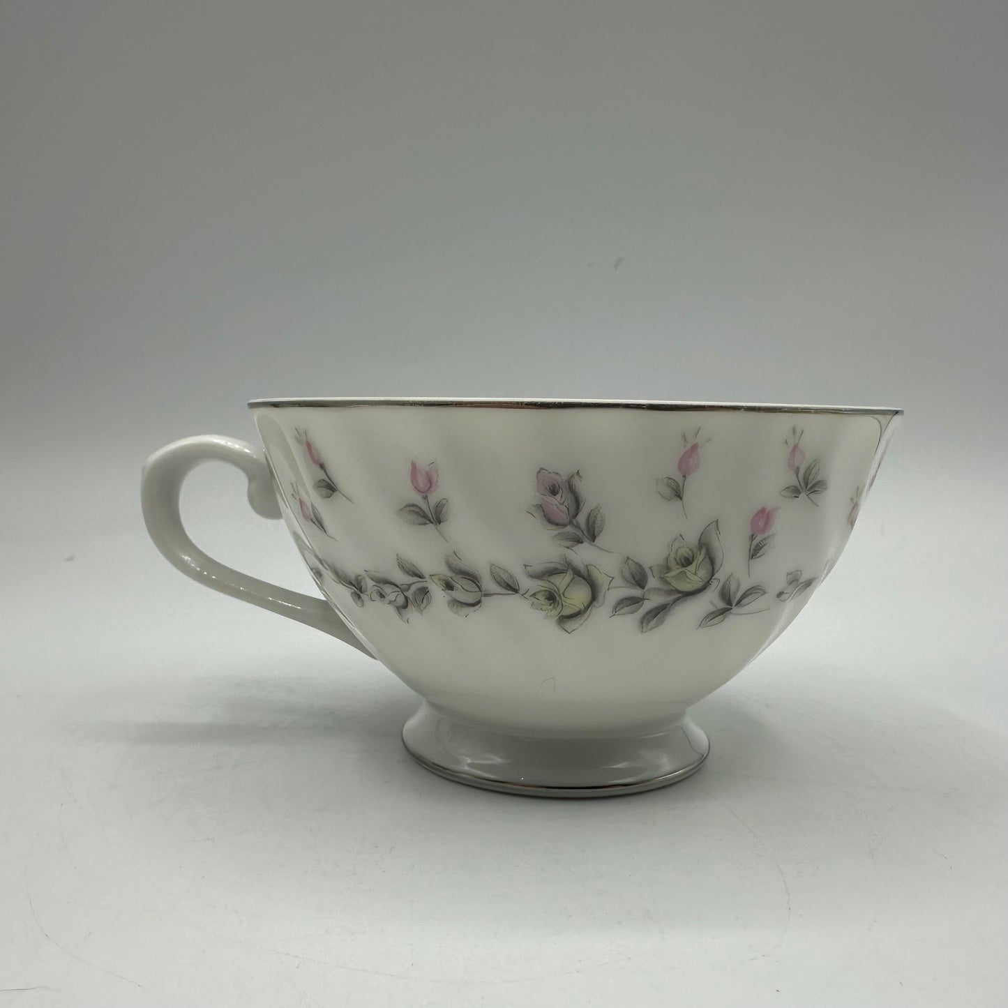Style House Picardy Platinum Cup and Saucer