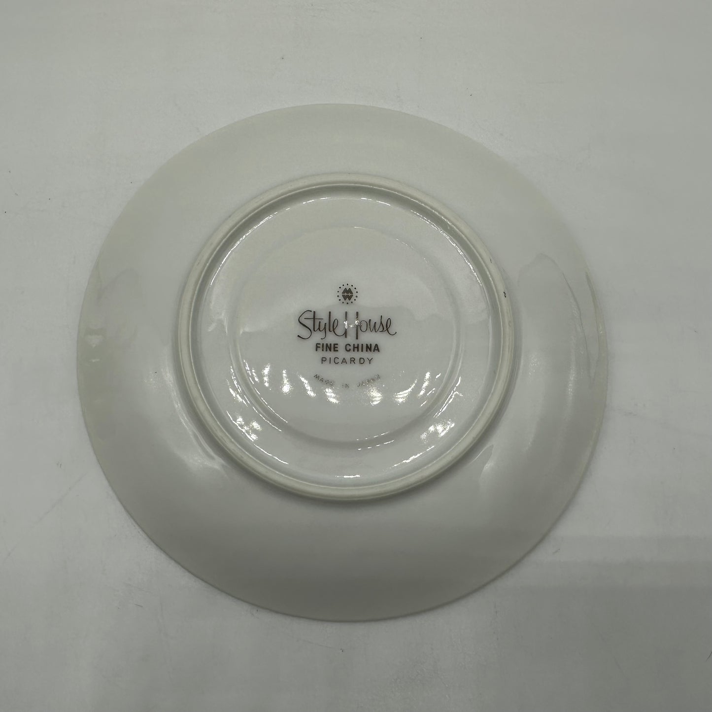 Style House Picardy Platinum Cup and Saucer
