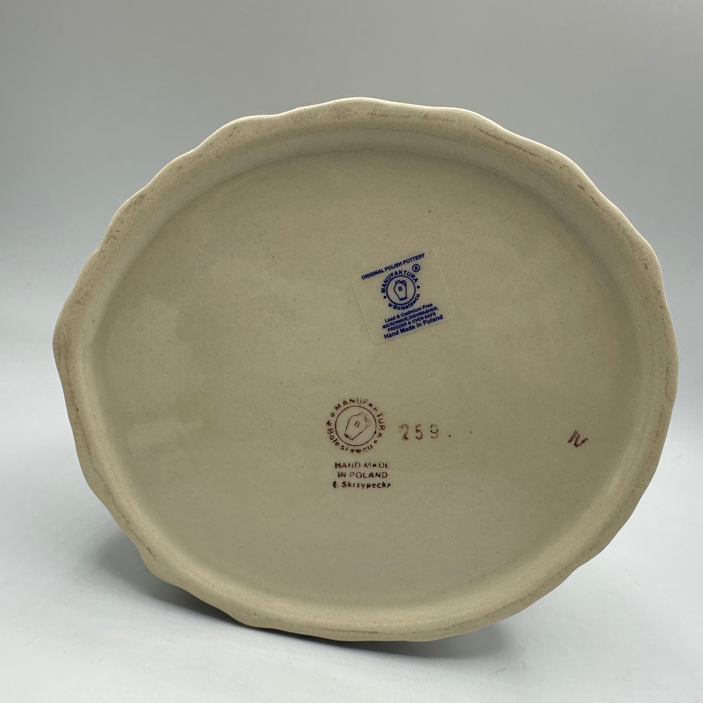 Manufaktura w Bolesławcu Bunny Cookie Jar