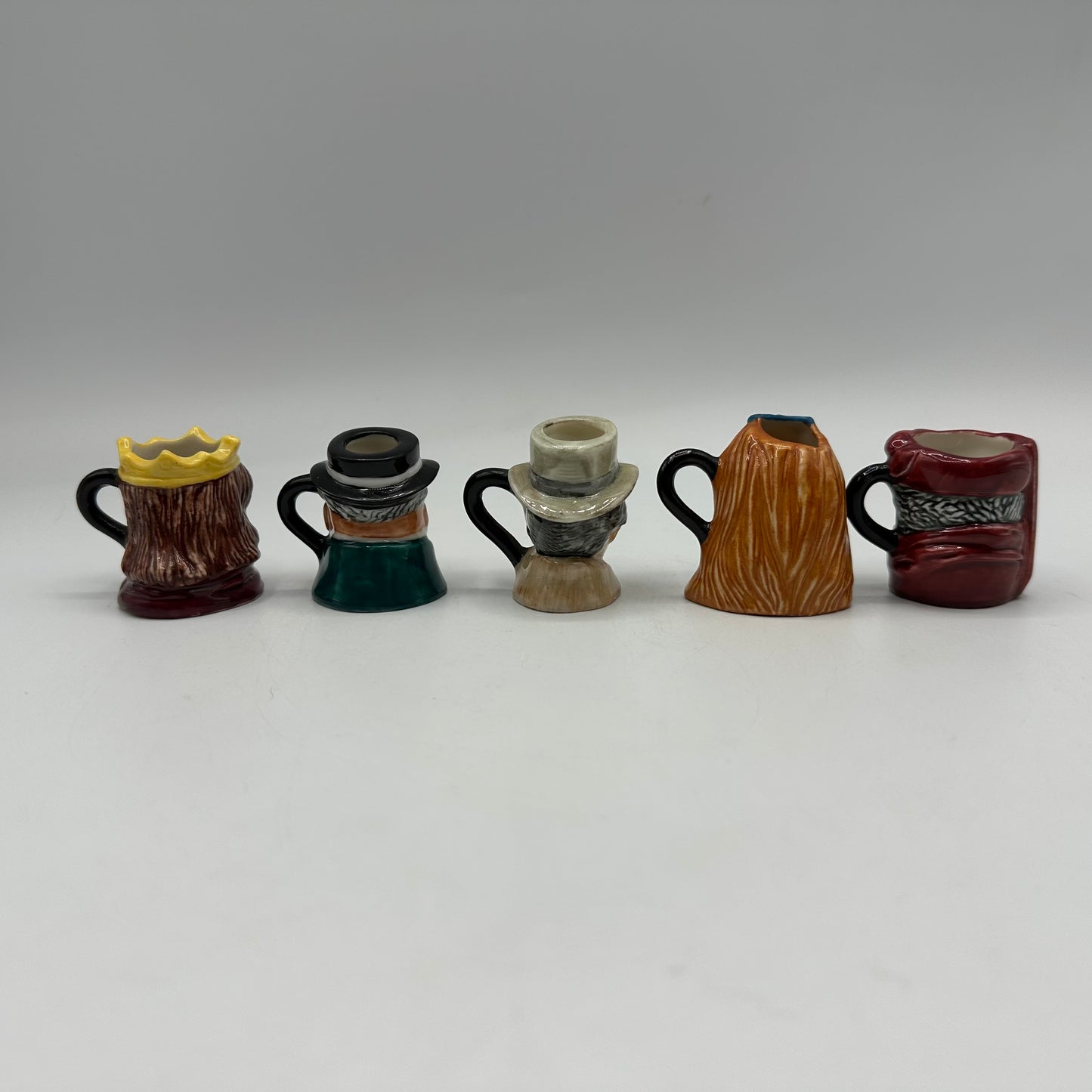 Franklin Porcelain English Heritage Miniature Toby Jug Collection