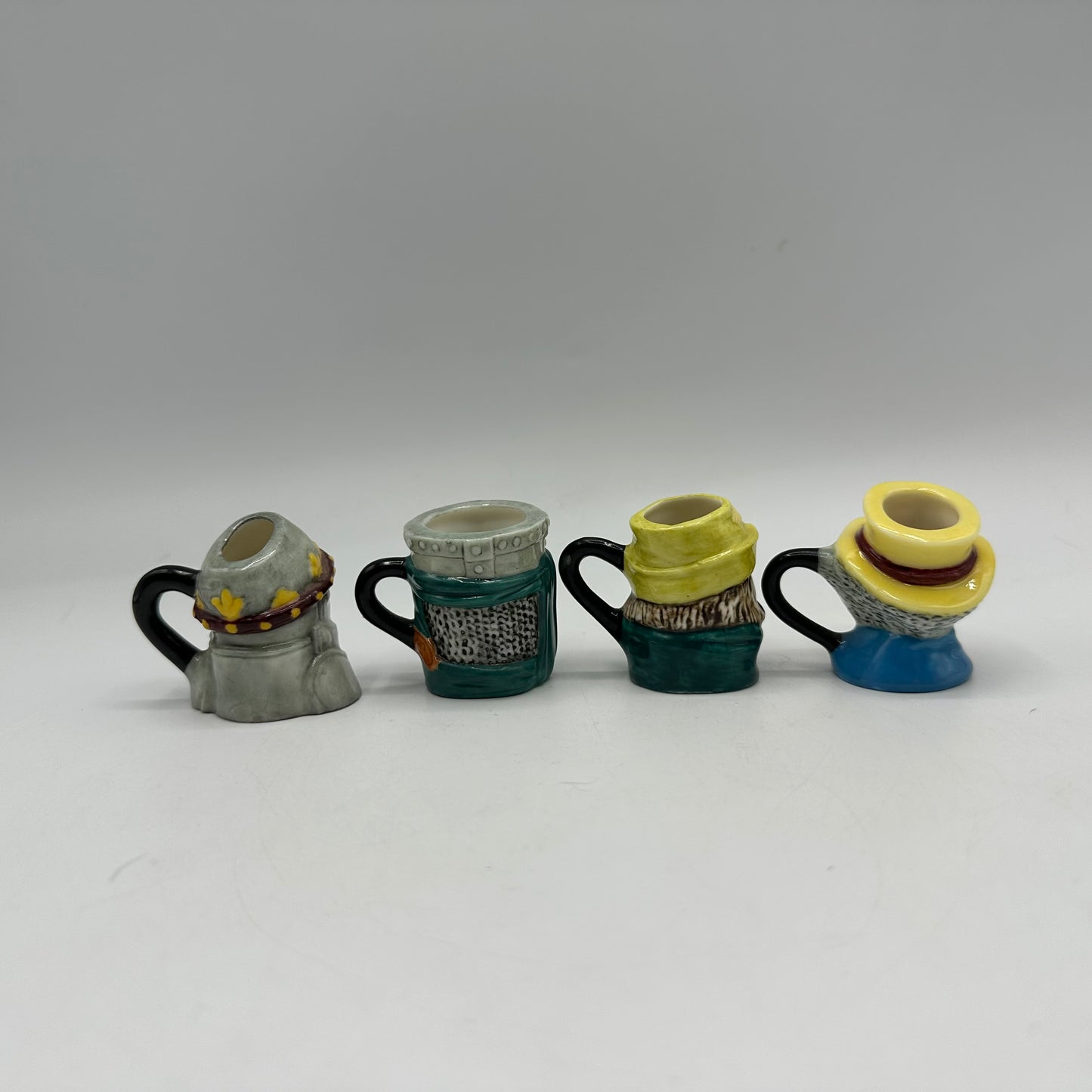 Franklin Porcelain English Heritage Miniature Toby Jug Collection