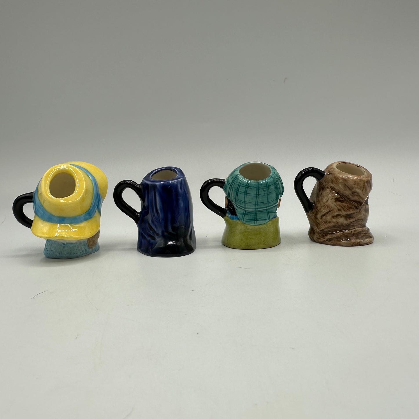 Franklin Porcelain English Heritage Miniature Toby Jug Collection