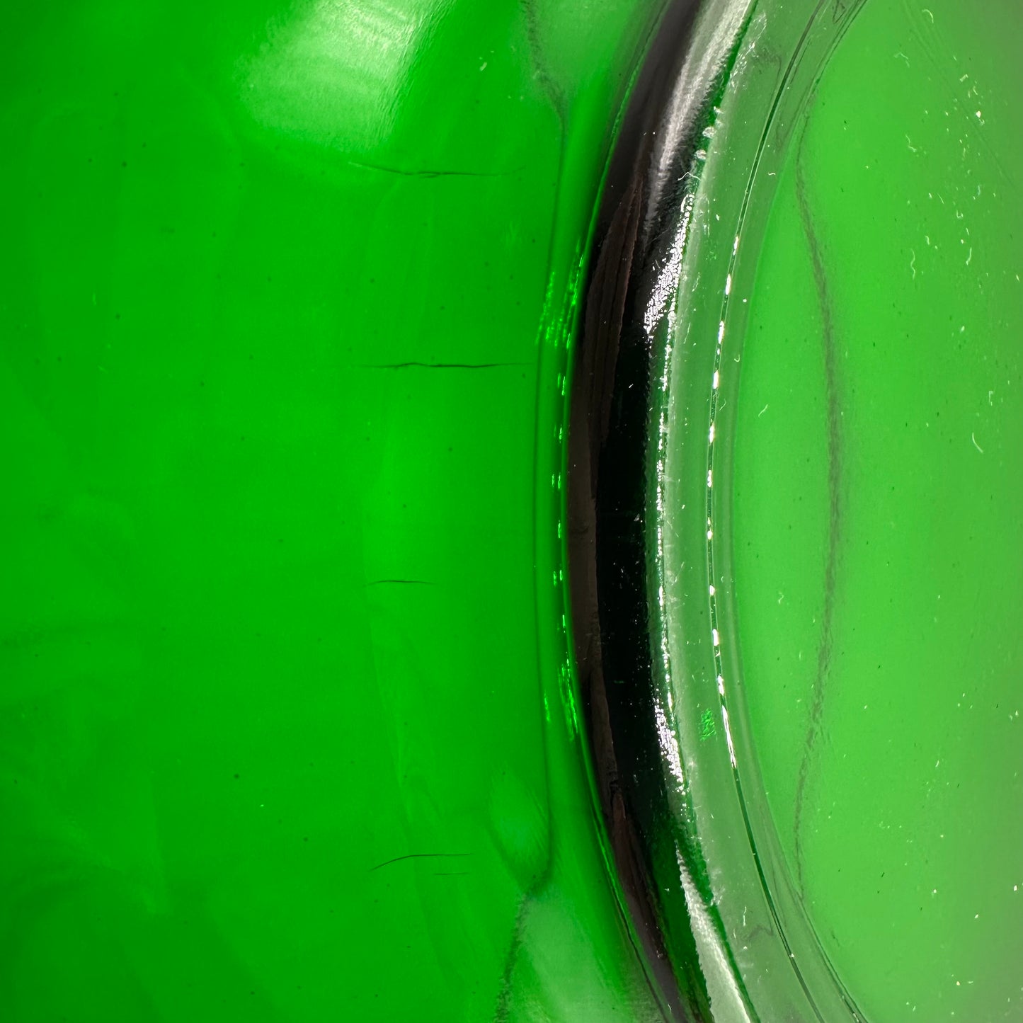 Anchor Hocking Green Punch Bowl and 10 punch cups