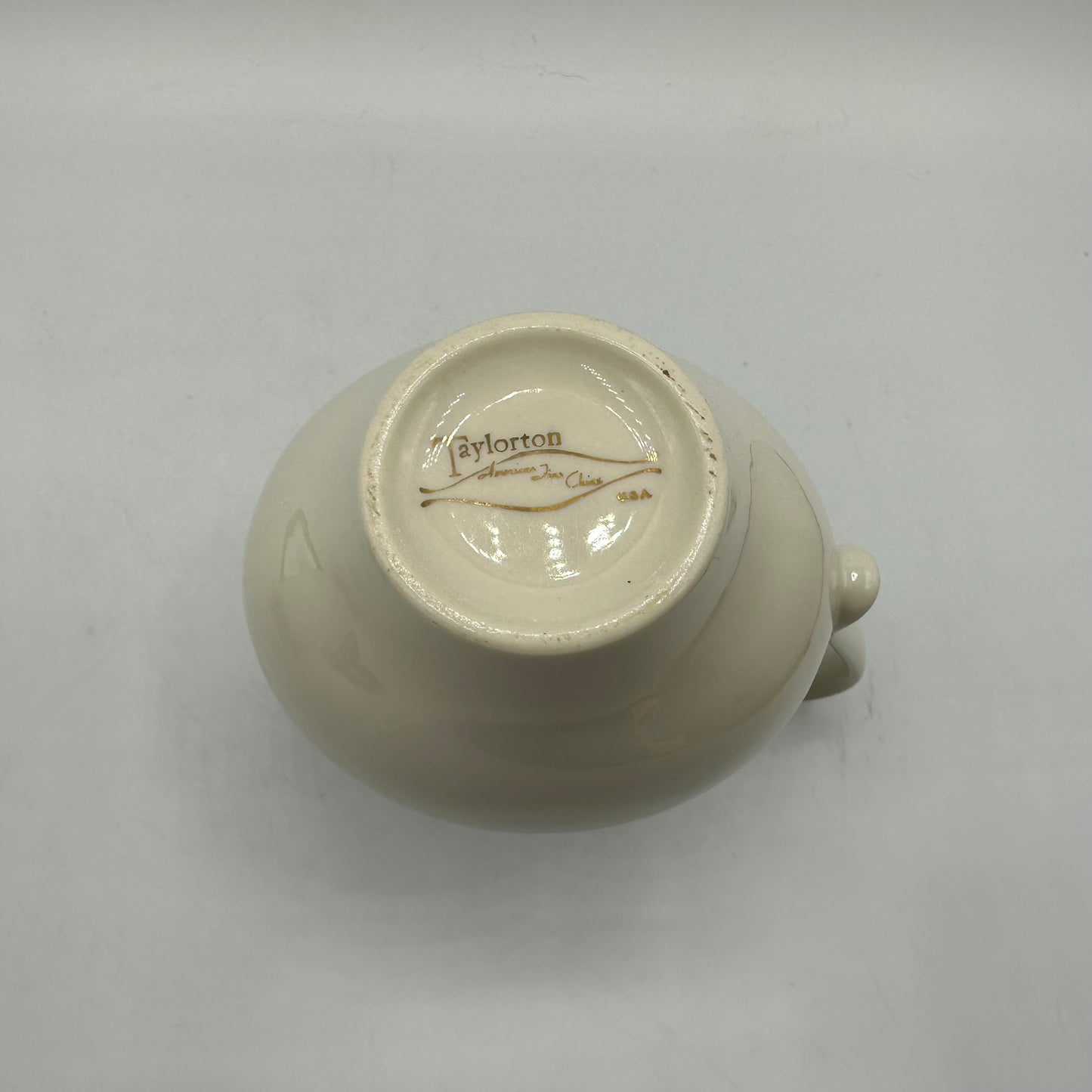 Taylorton American Fine China Creamer and Lidded Sugar Bowl, Rhapsody Pattern