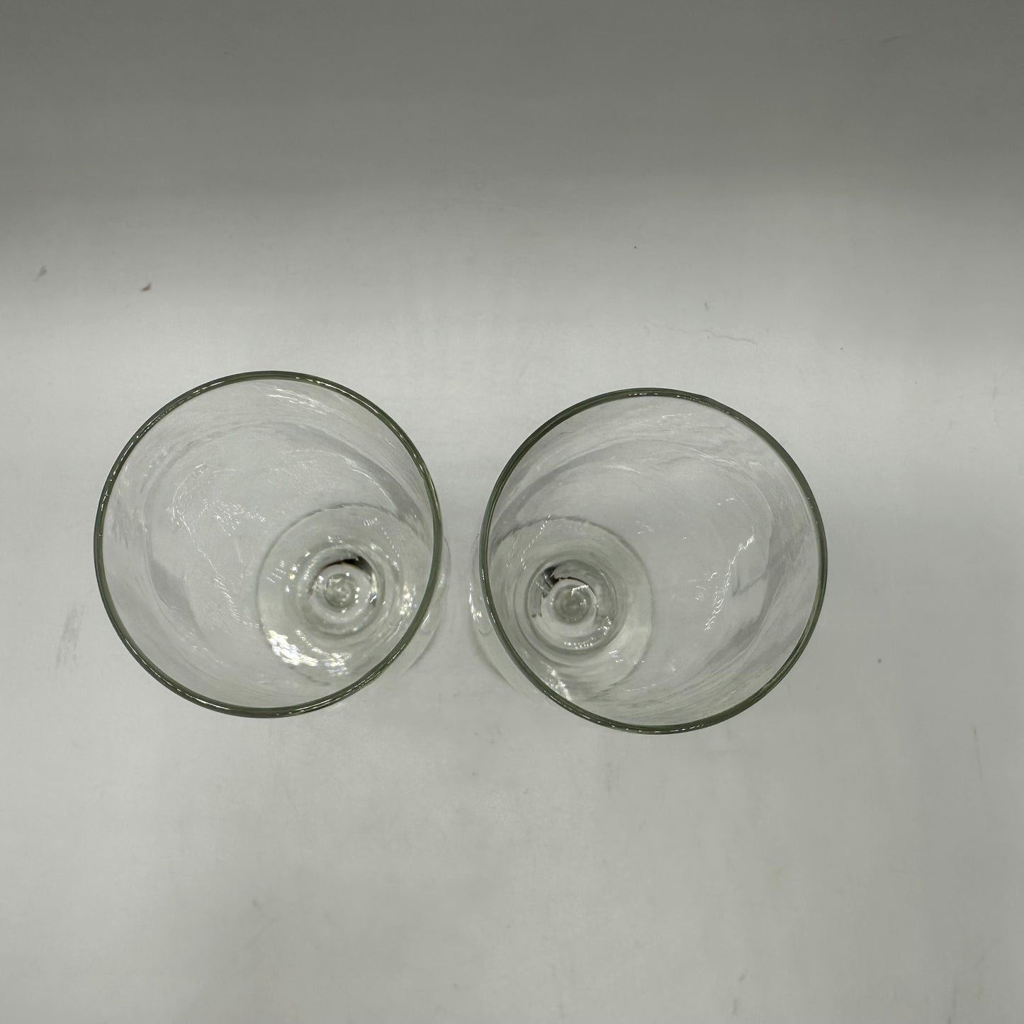 Clear Iced Beverage Glasses, Set of 2