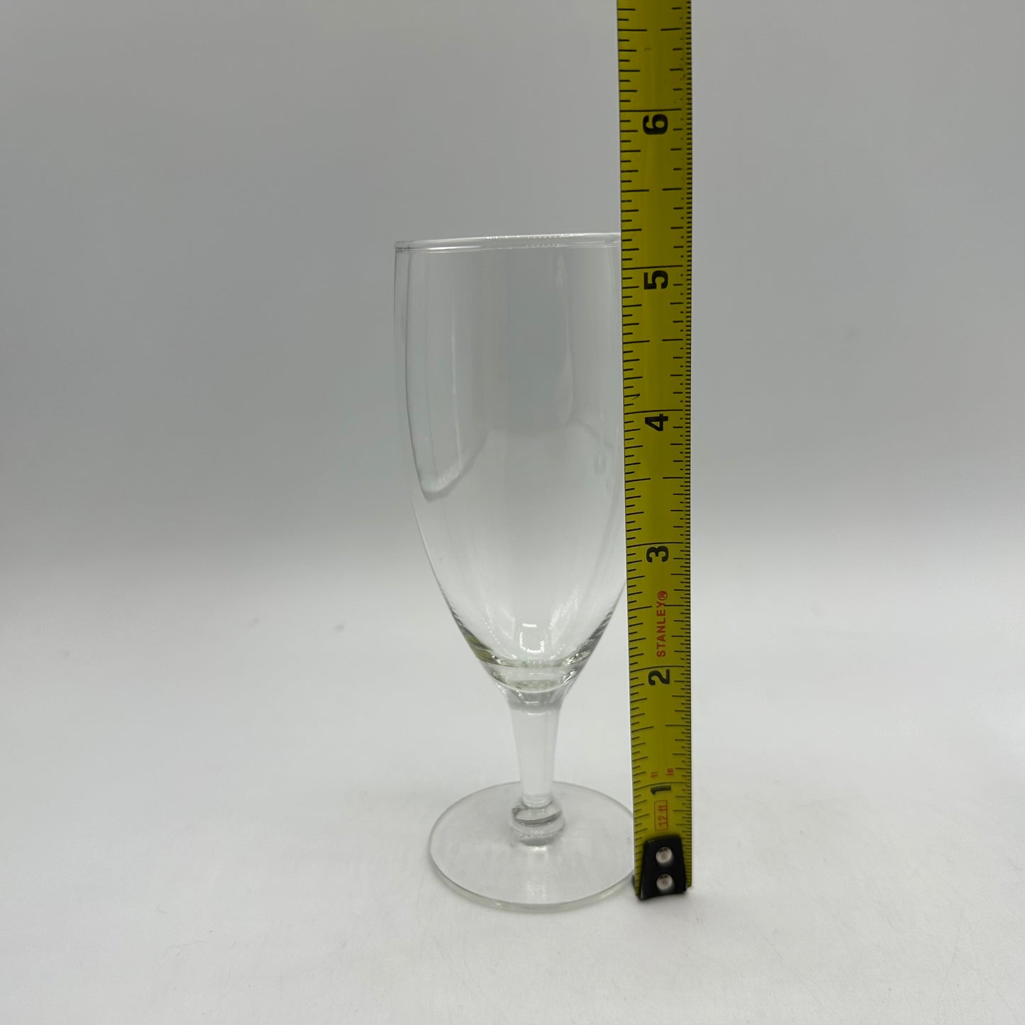 Clear Iced Beverage Glasses, Set of 2