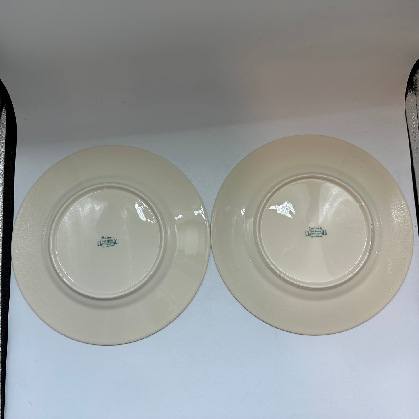 Syracuse China Selma Old Ivory Dinner Plates, Set of 5