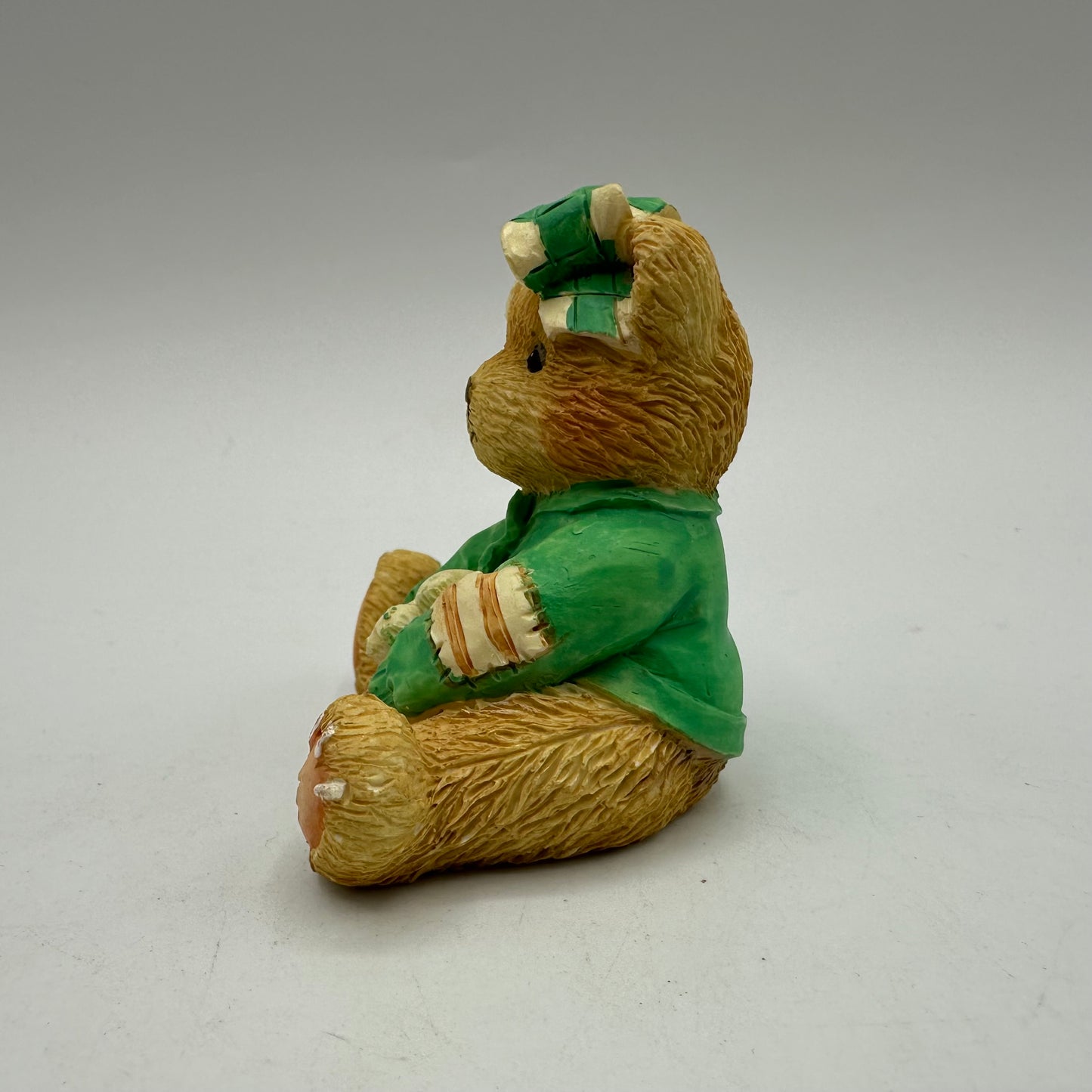 Cherished Teddies Figurine Kathleen "Luck Found Me A Friend In You"