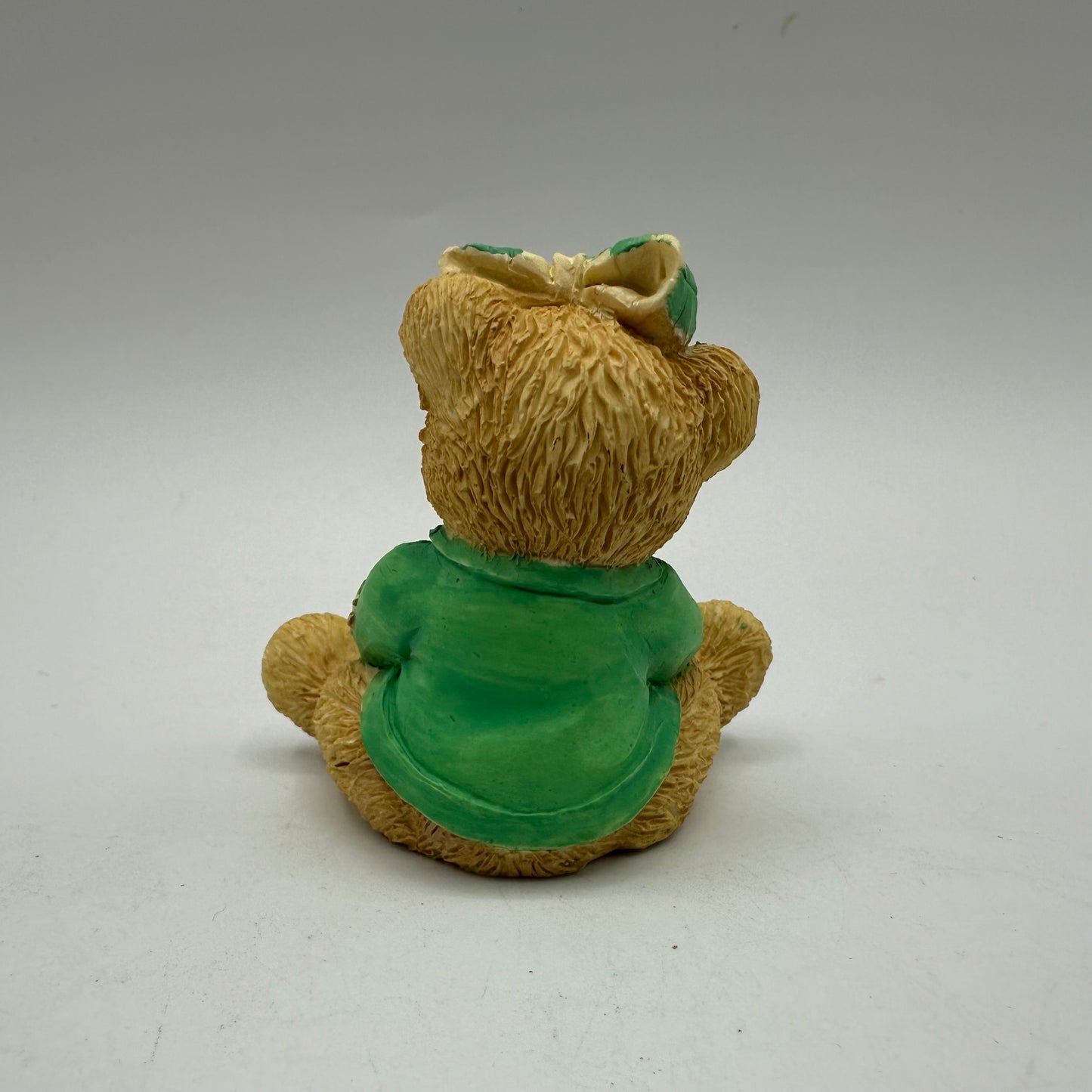 Cherished Teddies Figurine Kathleen "Luck Found Me A Friend In You"