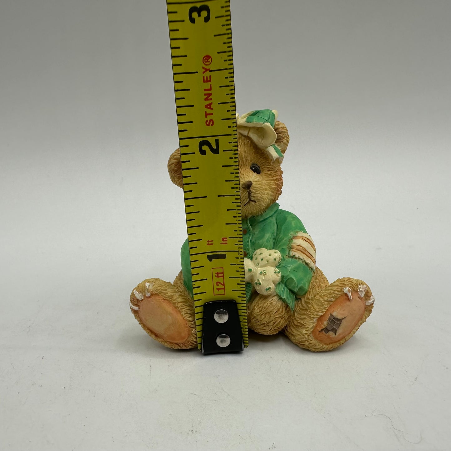 Cherished Teddies Figurine Kathleen "Luck Found Me A Friend In You"