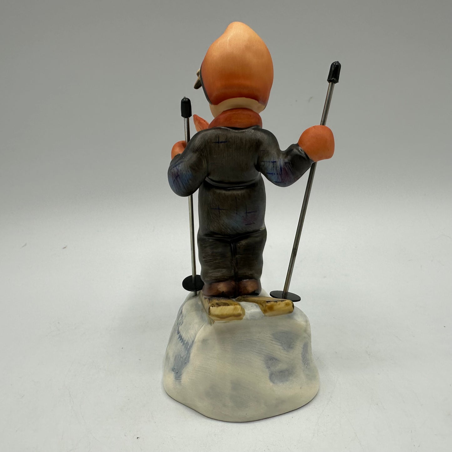 Goebel Hummel Figurine "Skier" With Metal Poles TMK-5