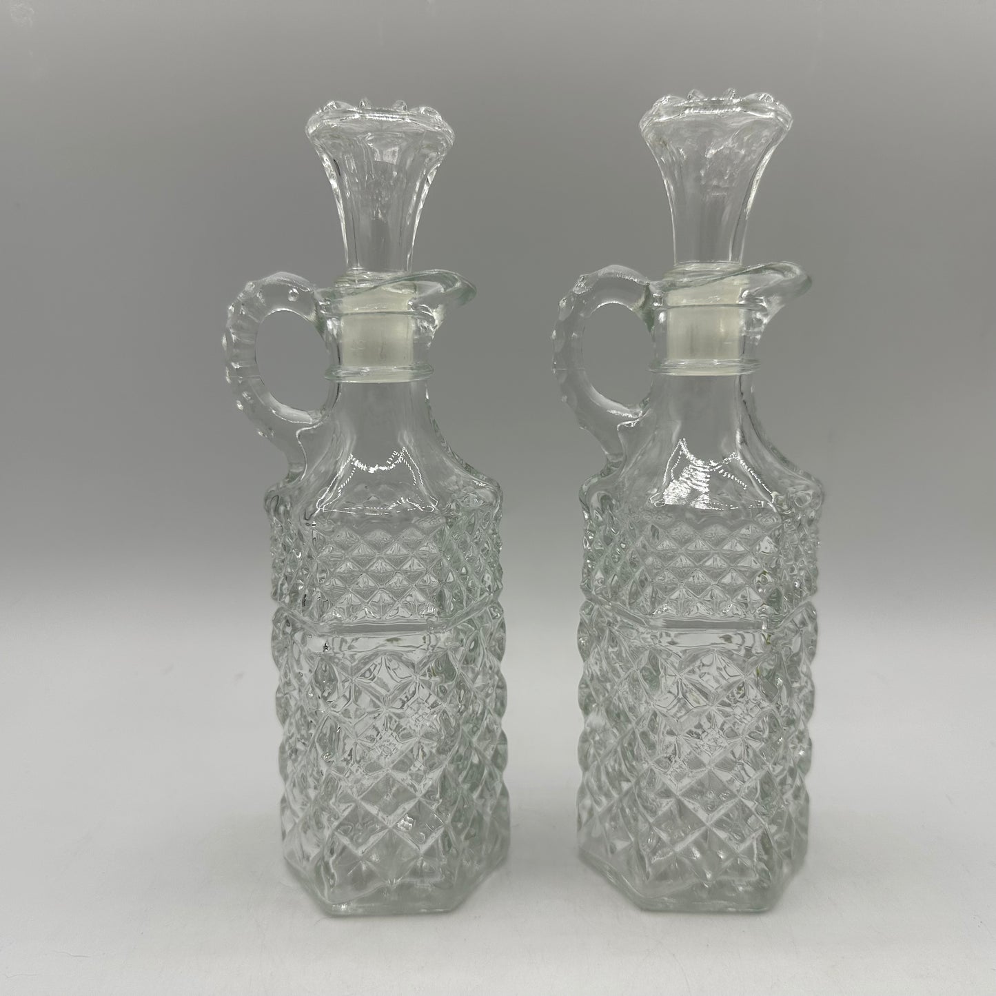 Kromex Oil, Vinegar, Salt & Pepper Set with Caddy
