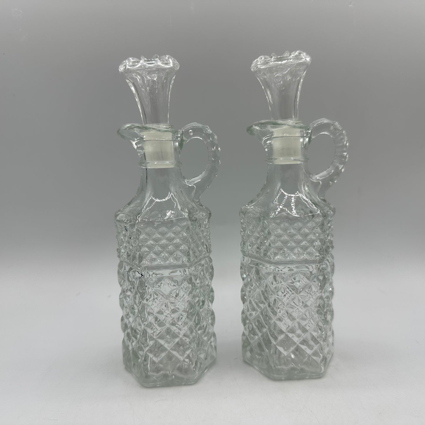 Kromex Oil, Vinegar, Salt & Pepper Set with Caddy
