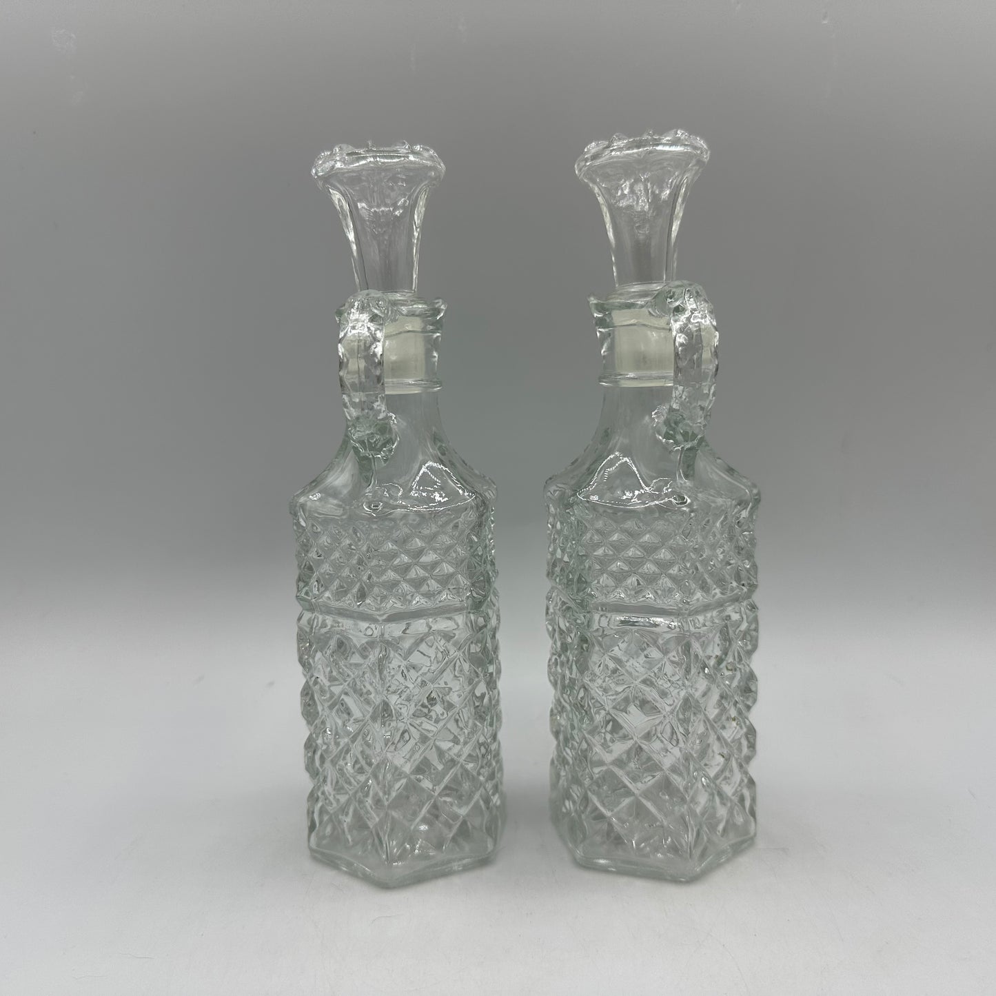 Kromex Oil, Vinegar, Salt & Pepper Set with Caddy