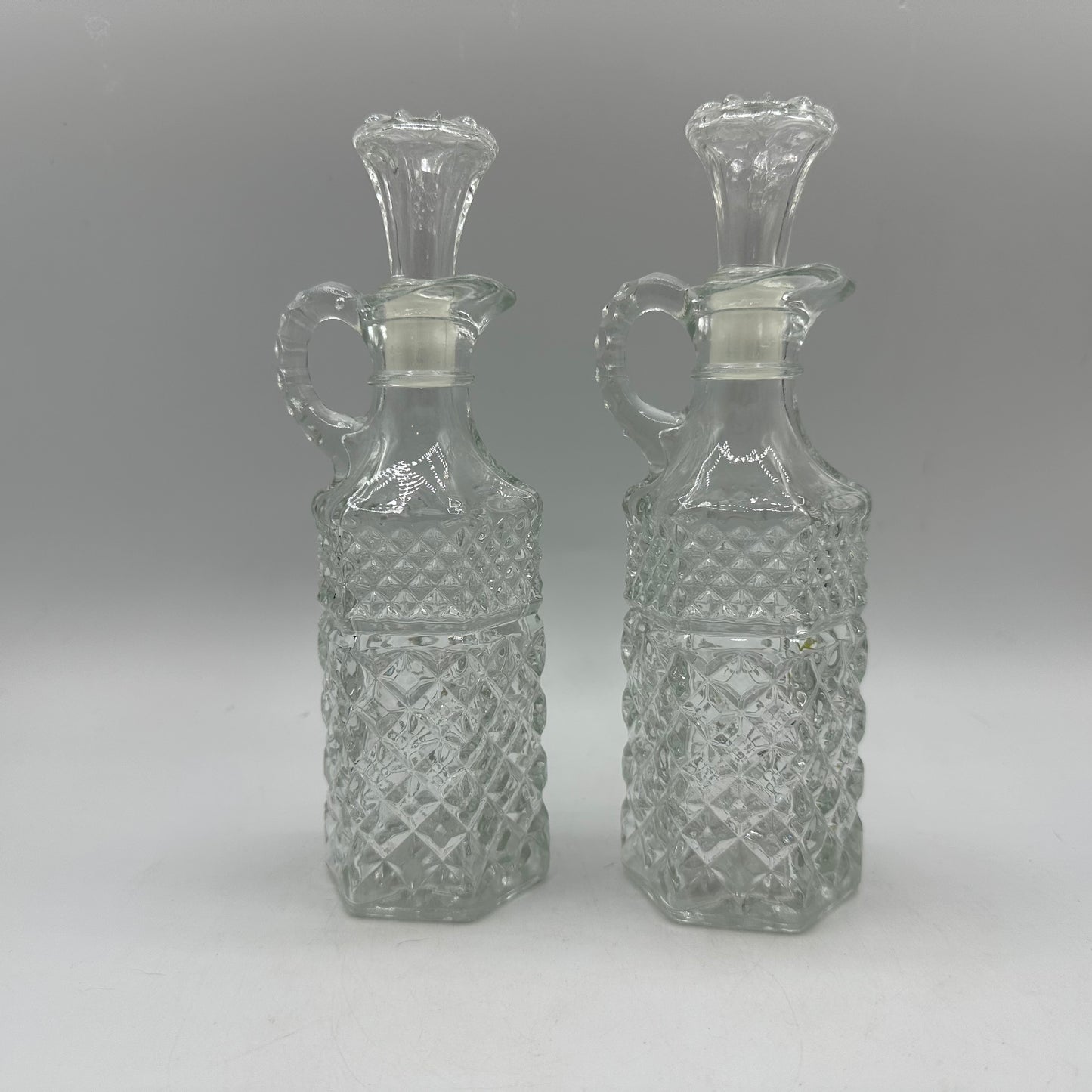 Kromex Oil, Vinegar, Salt & Pepper Set with Caddy