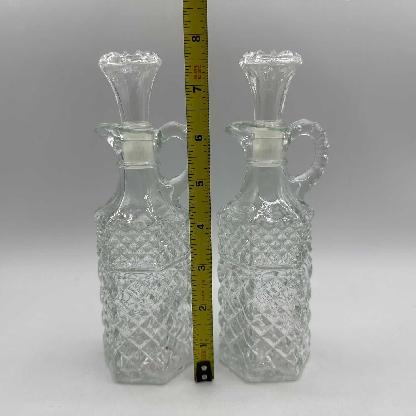Kromex Oil, Vinegar, Salt & Pepper Set with Caddy