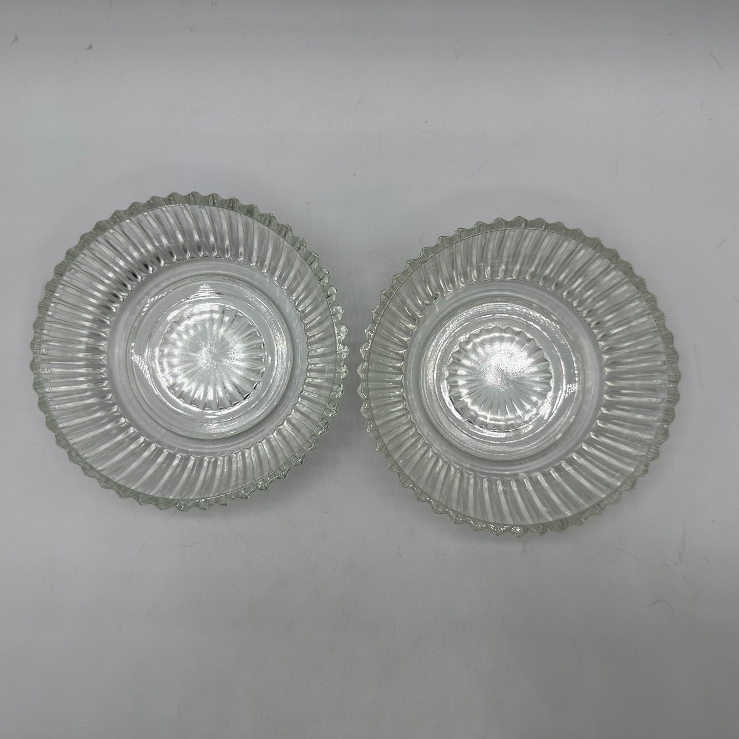 Anchor Hocking Queen Mary 4" Small Fruit/Dessert Bowl, Clear, Set of 2