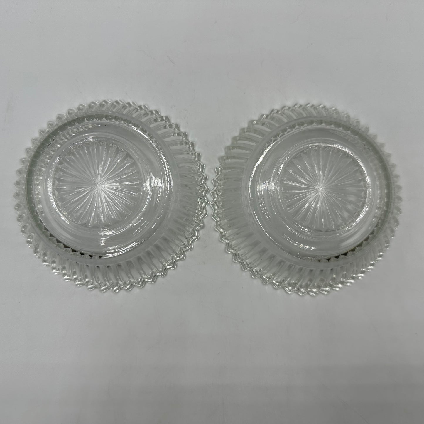 Anchor Hocking Queen Mary 4" Small Fruit/Dessert Bowl, Clear, Set of 2