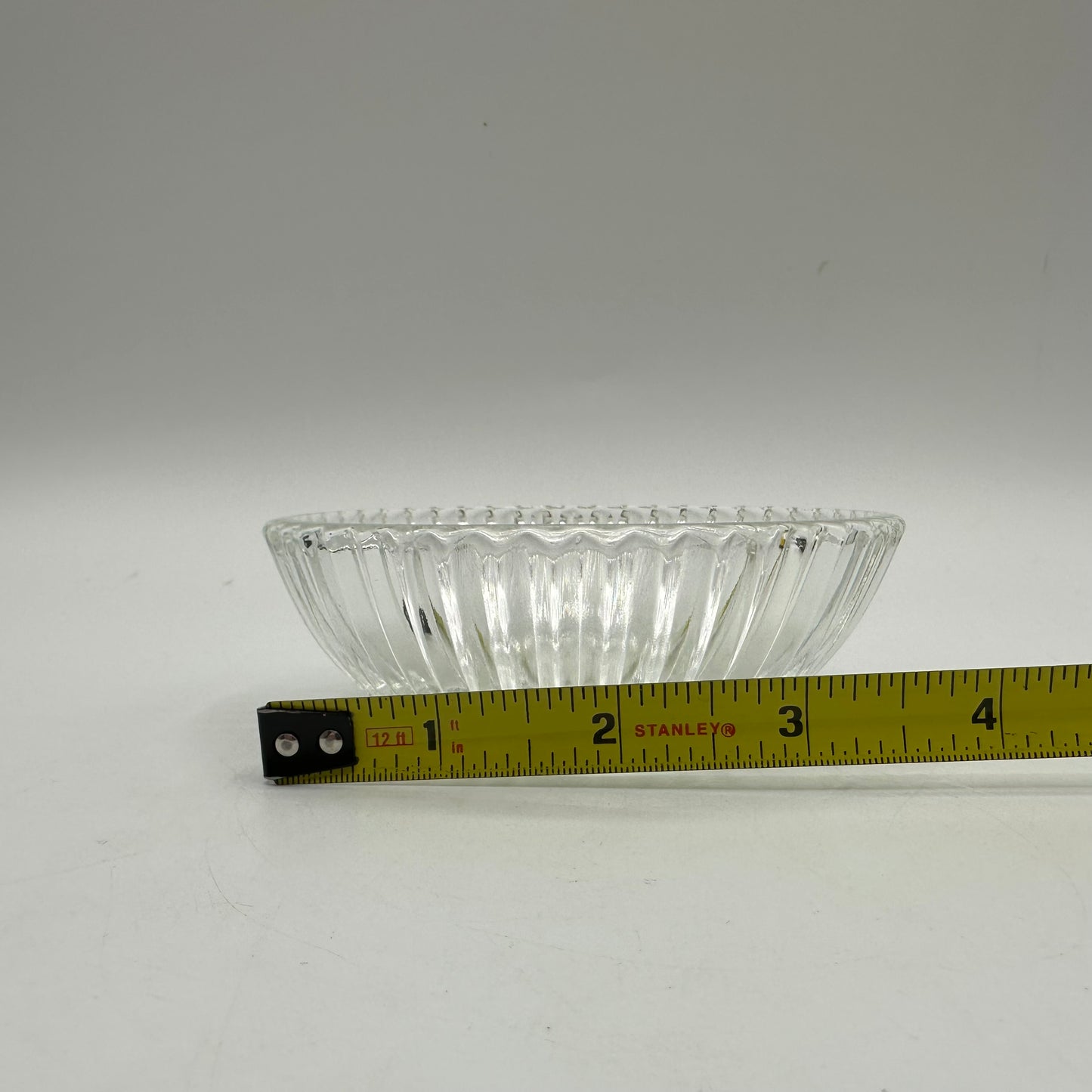 Anchor Hocking Queen Mary 4" Small Fruit/Dessert Bowl, Clear, Set of 2