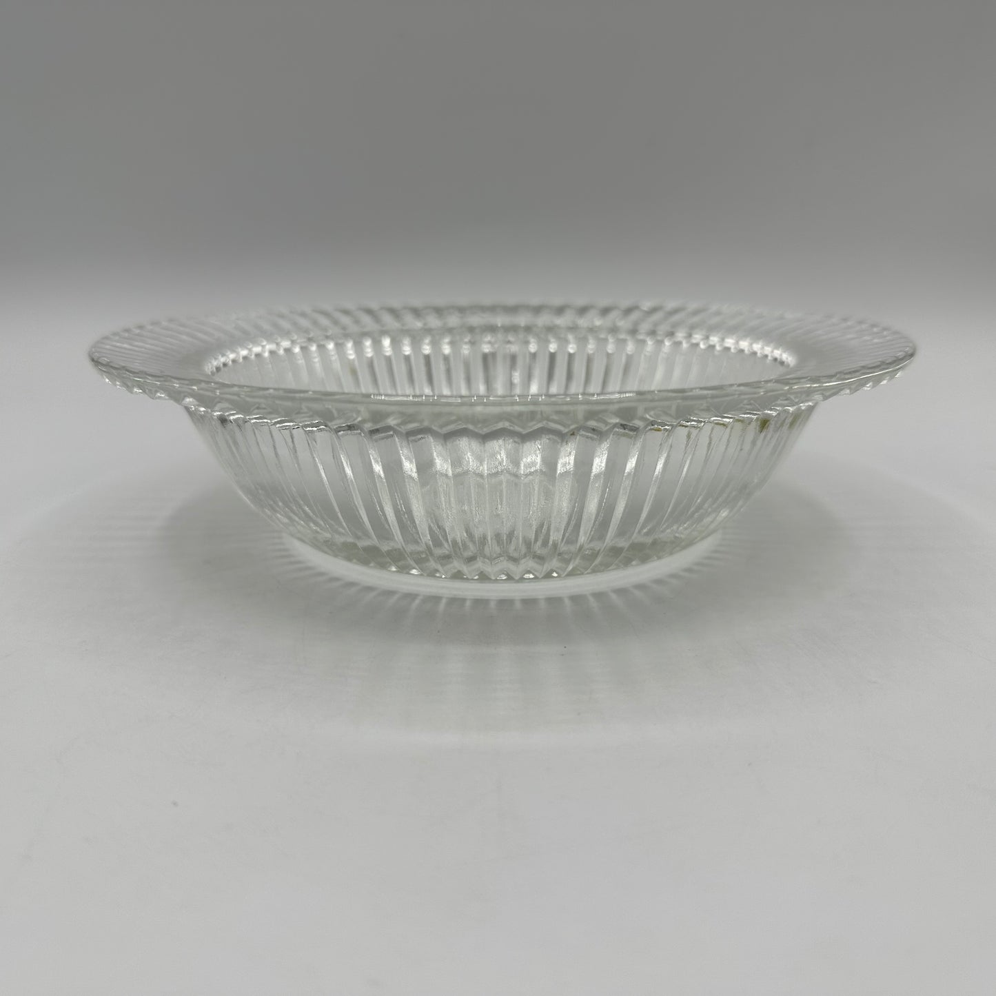 Anchor Hocking Queen Mary Round Butter Dish Bottom, Clear