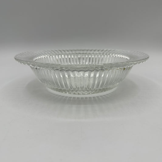 Anchor Hocking Queen Mary Round Butter Dish Bottom, Clear