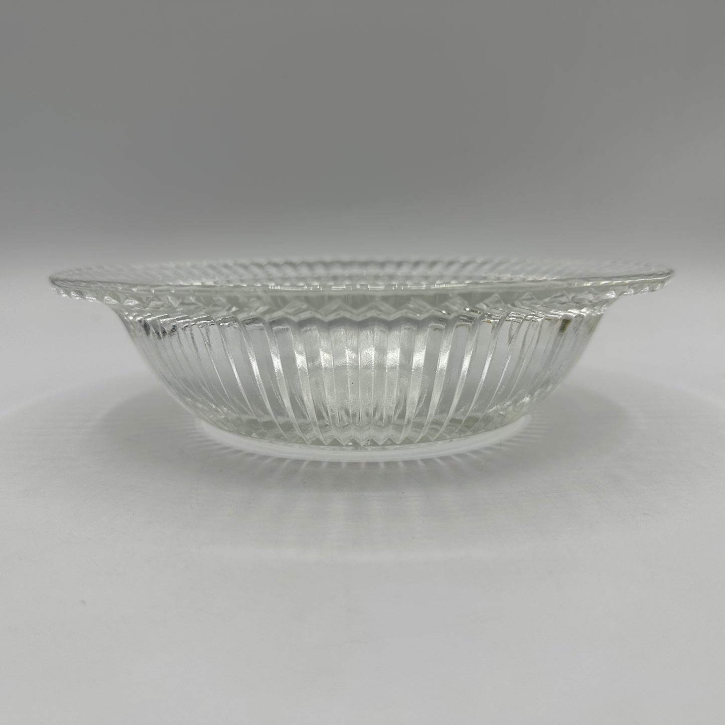 Anchor Hocking Queen Mary Round Butter Dish Bottom, Clear