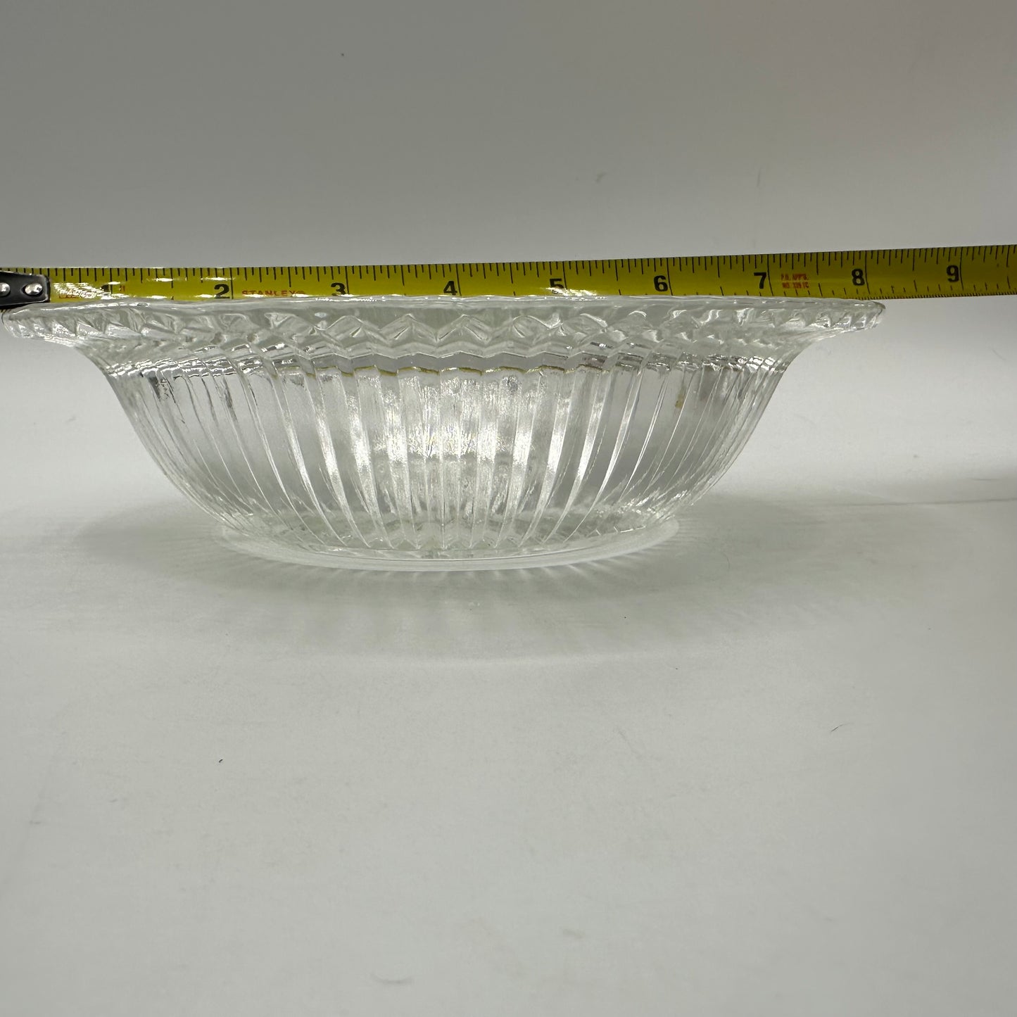Anchor Hocking Queen Mary Round Butter Dish Bottom, Clear